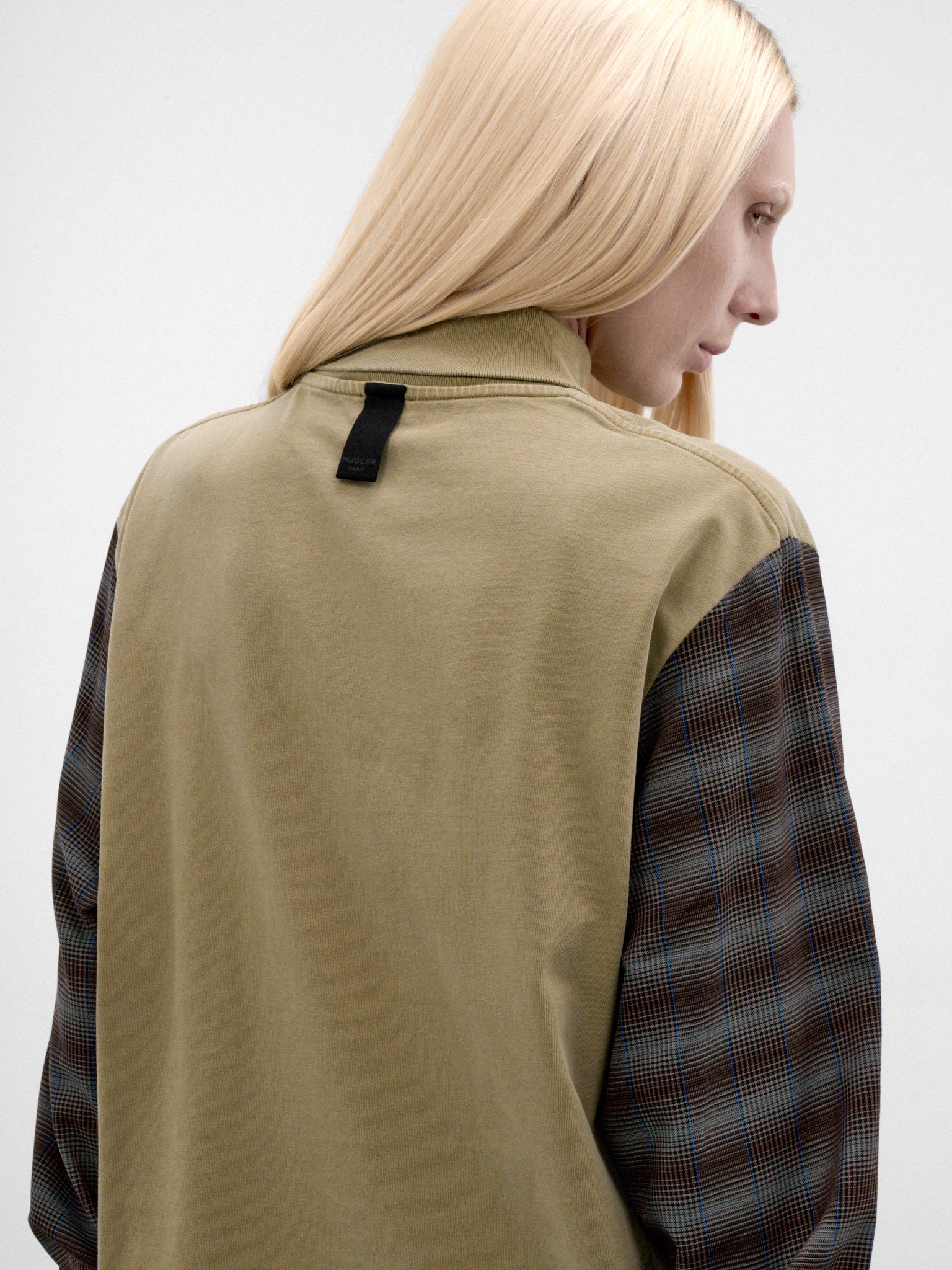 Khaki Cotton Striped Long Sleeve (26F3TS01296032-KHAKI)