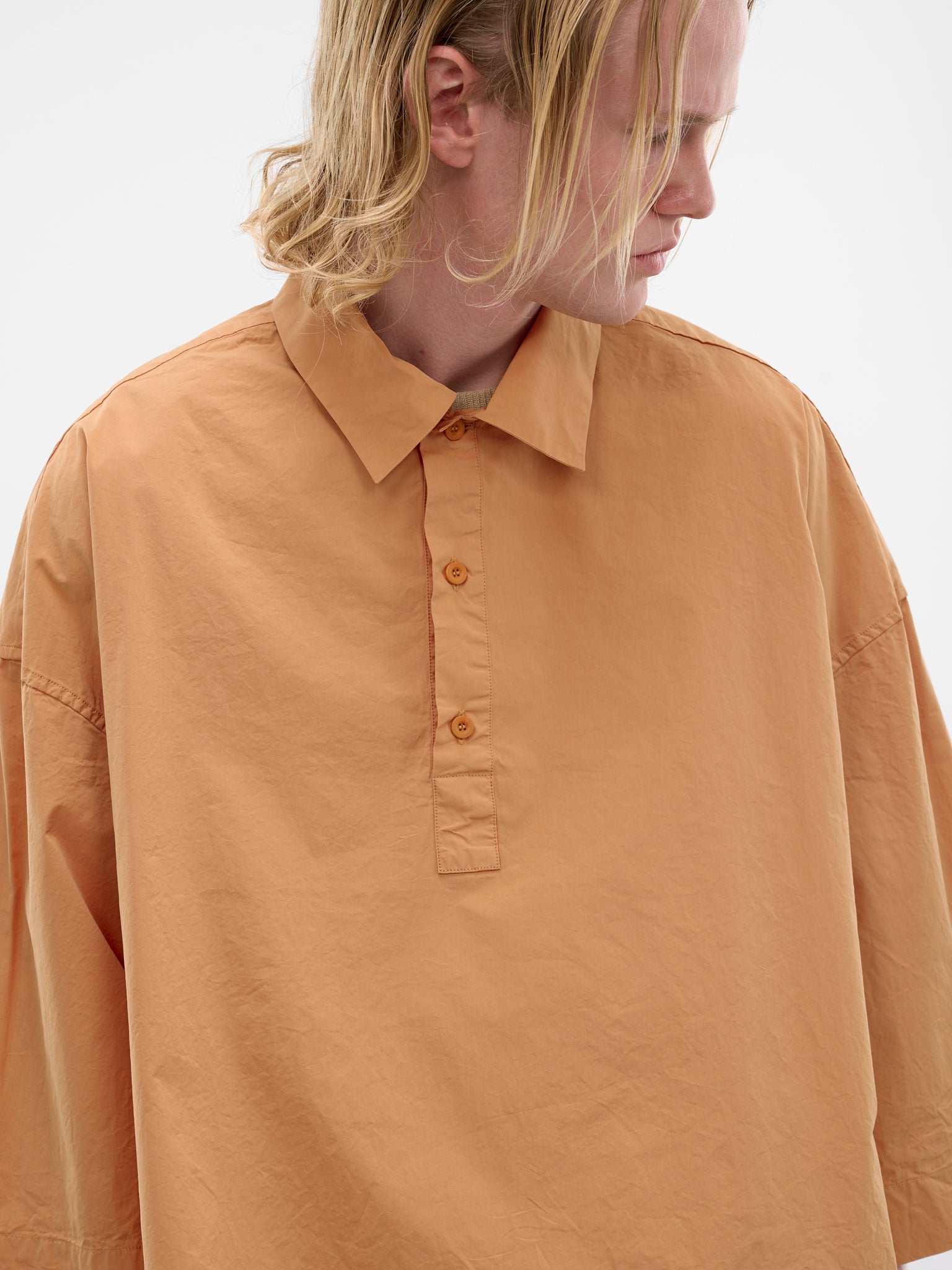 Apricot Cotton Ralf Polo Shirt (26HC327-APRICOT)