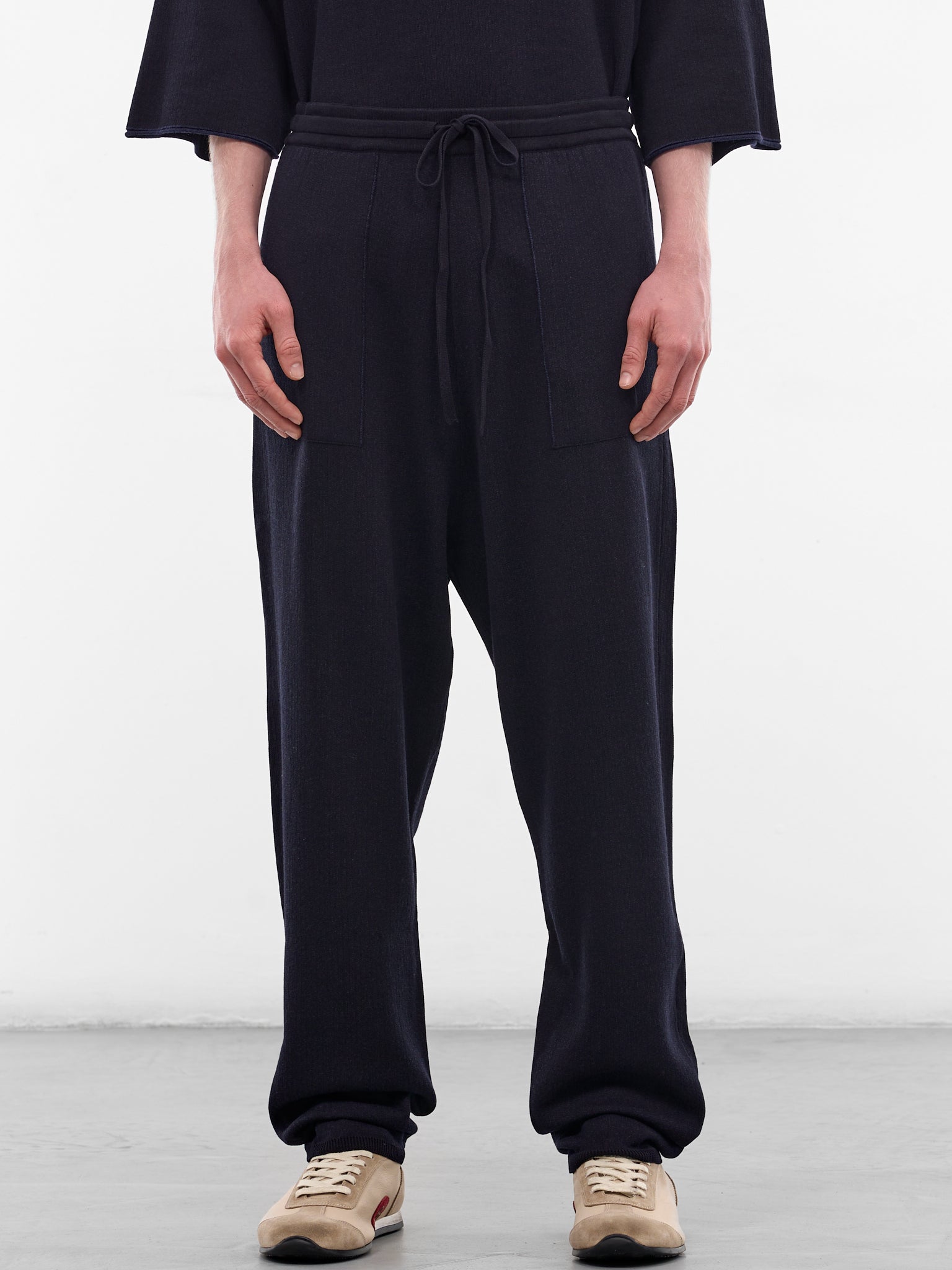 Navy Softy Cotton-Wool Joggers (26HK041-NAVY)