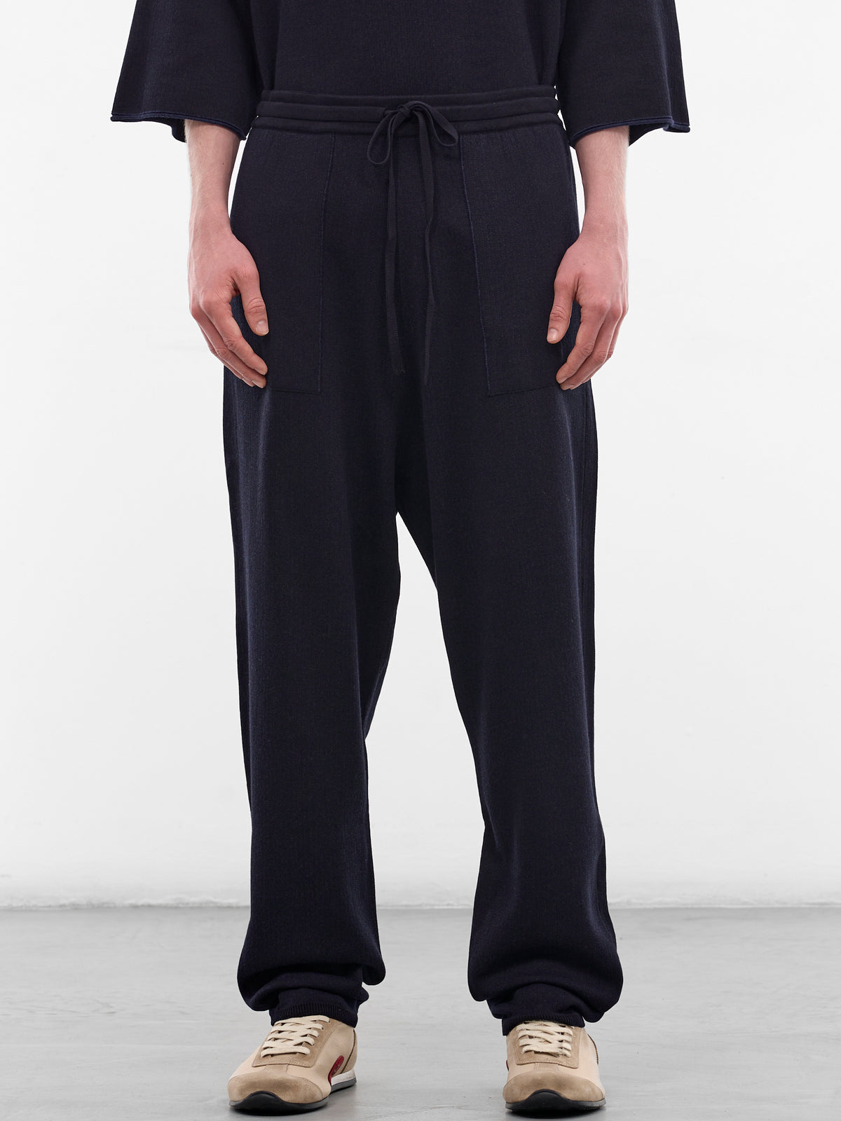 Navy Softy Cotton-Wool Joggers (26HK041-NAVY)