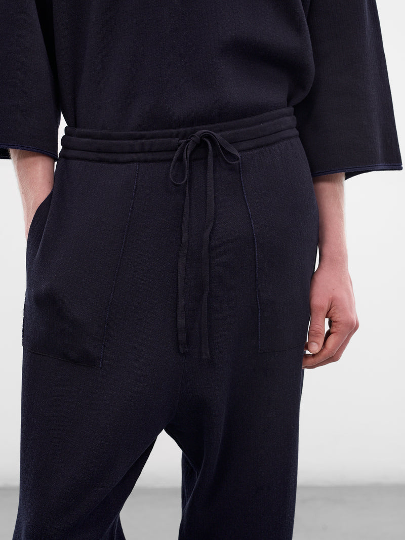 Navy Softy Cotton-Wool Joggers (26HK041-NAVY)