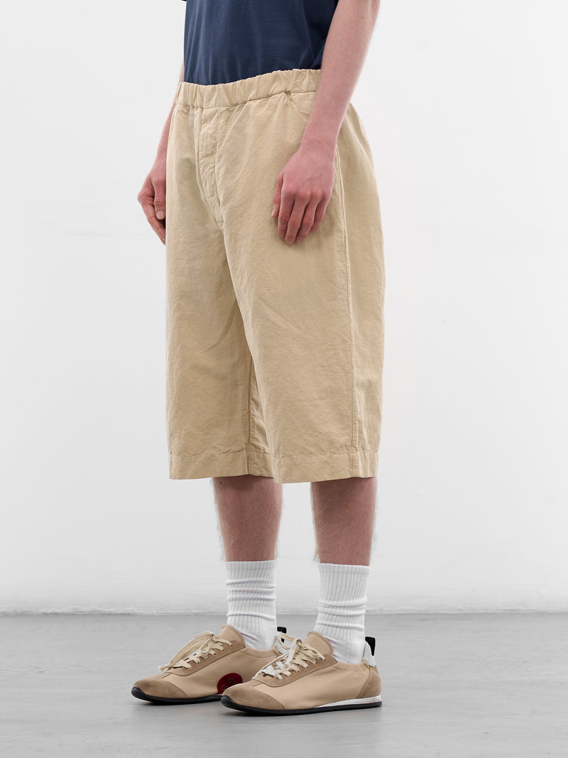 Ivory Jog Ah Cropped Pants (26HP303-IVORY)