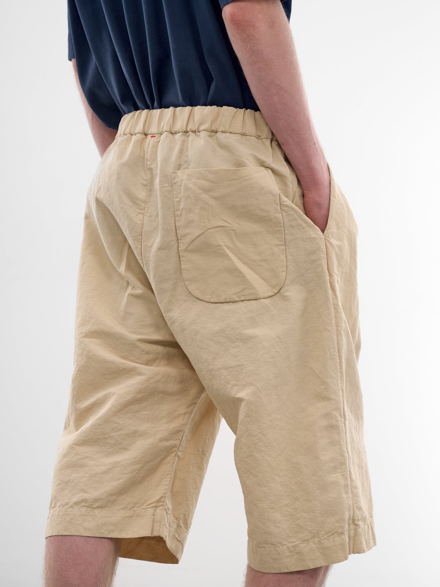 Ivory Jog Ah Cropped Pants (26HP303-IVORY)