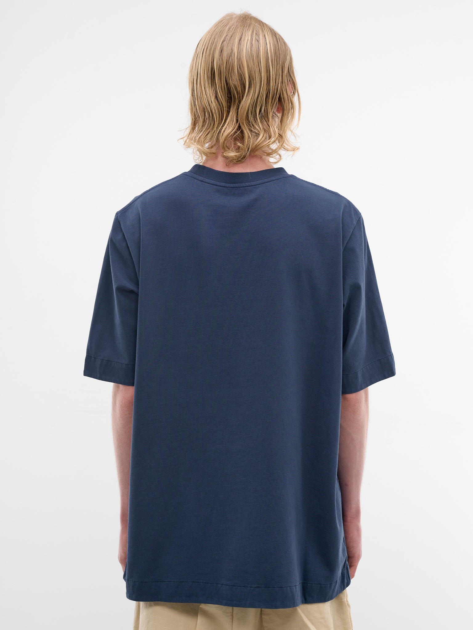 Blue Felix Cotton Tee (26HS031-BLUE)