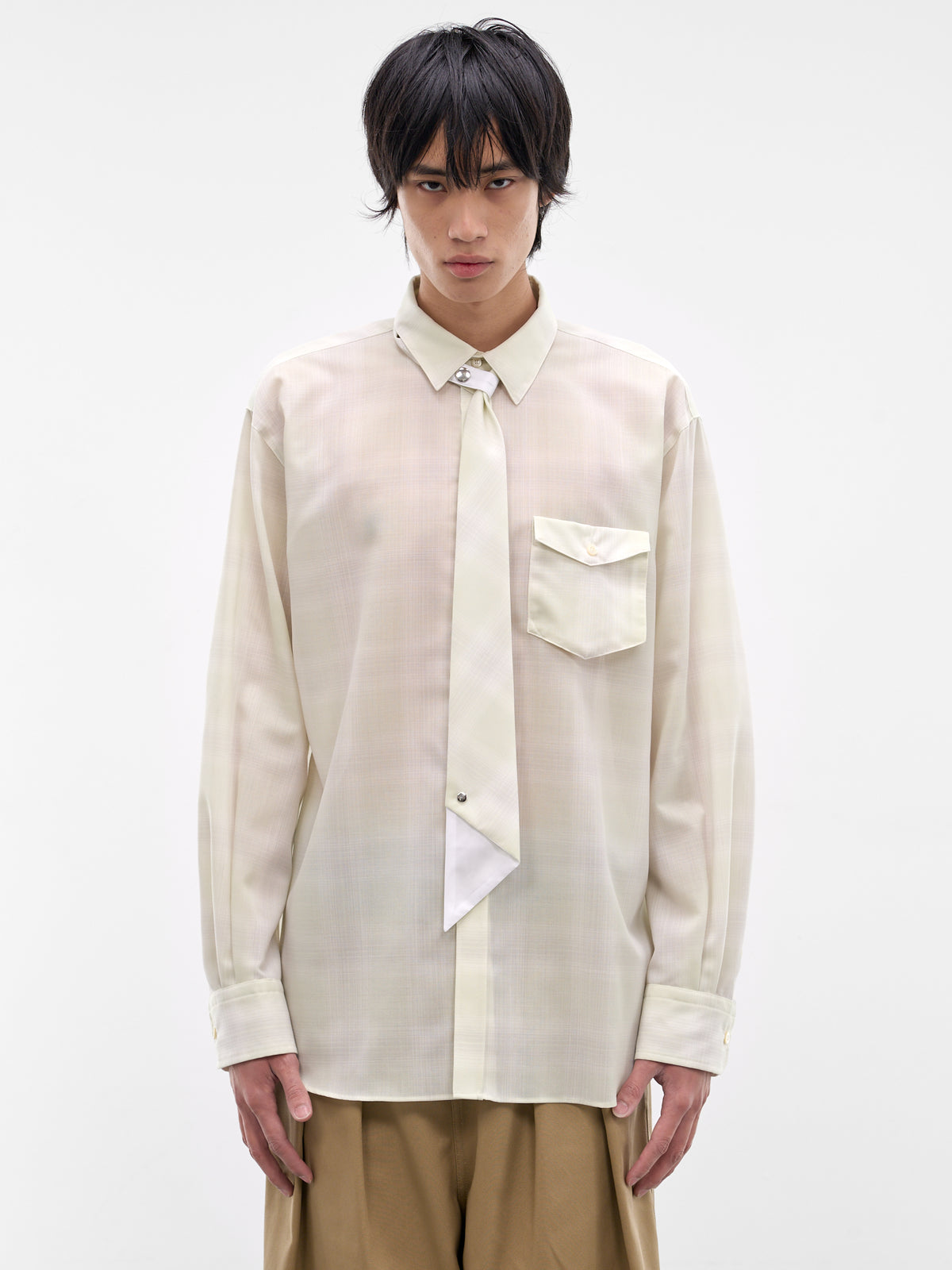 TAMME Necktie Shirt | H.Lorenzo - front