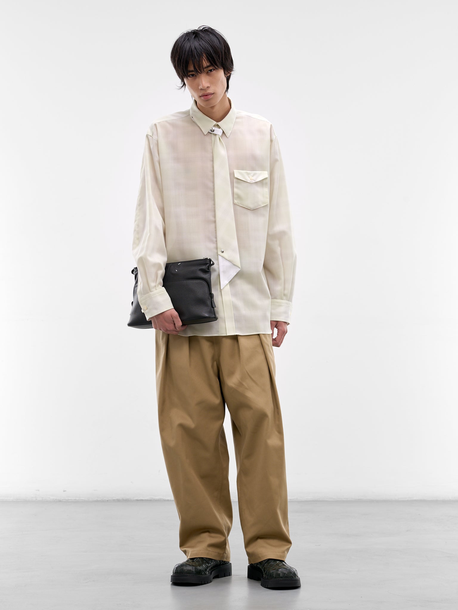 TAMME Necktie Shirt | H.Lorenzo - styled