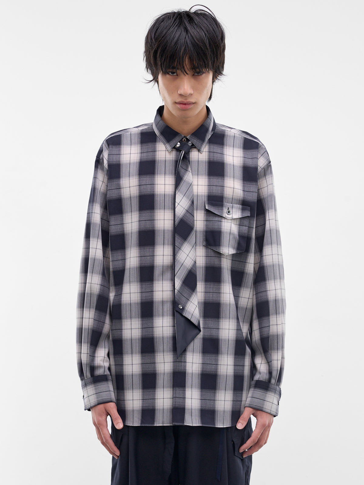 TAMME Necktie Shirt | H.Lorenzo - front