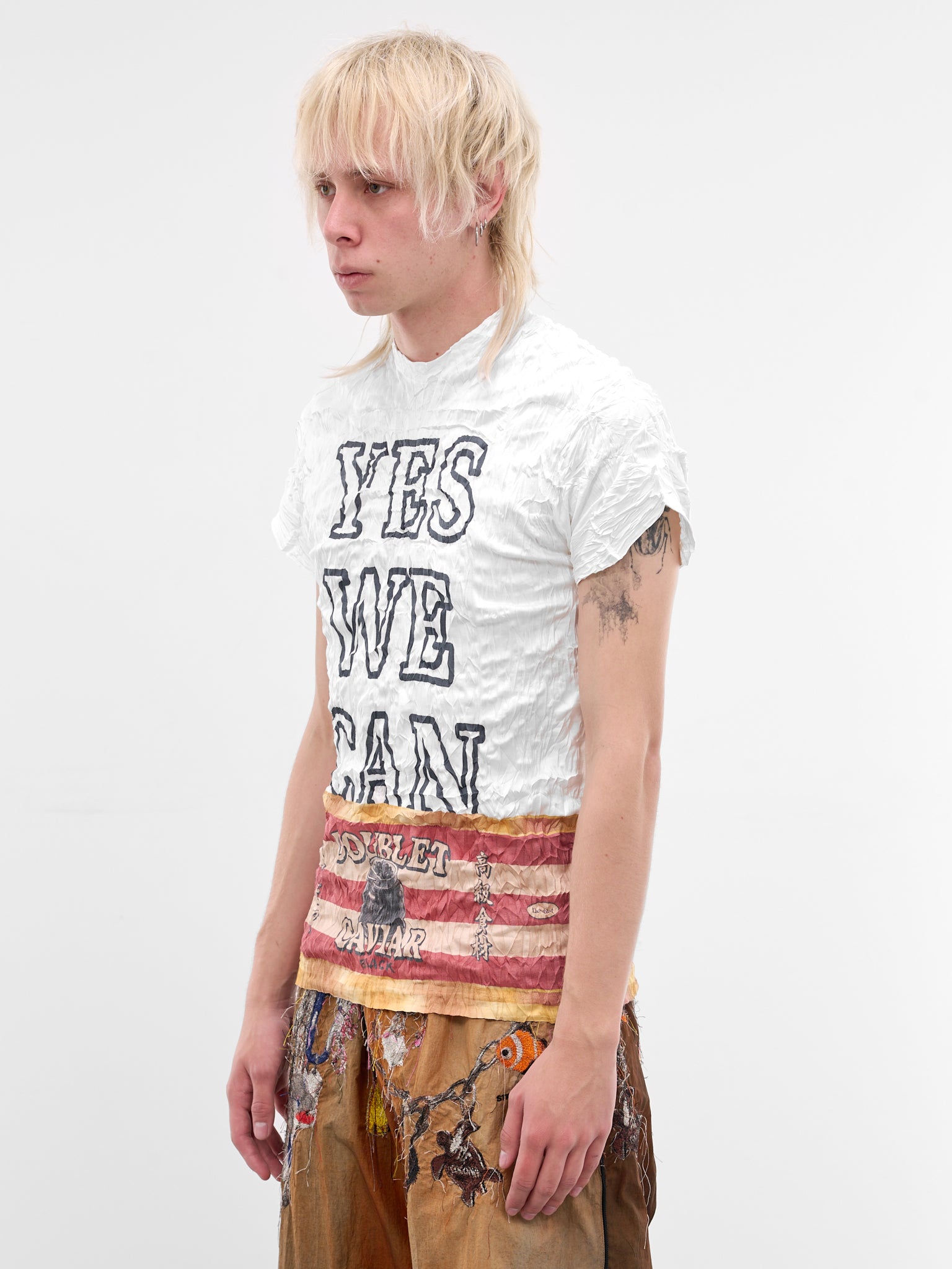 White Caviar Can Graphic Tee (26SS31CS425-CAVIAR)