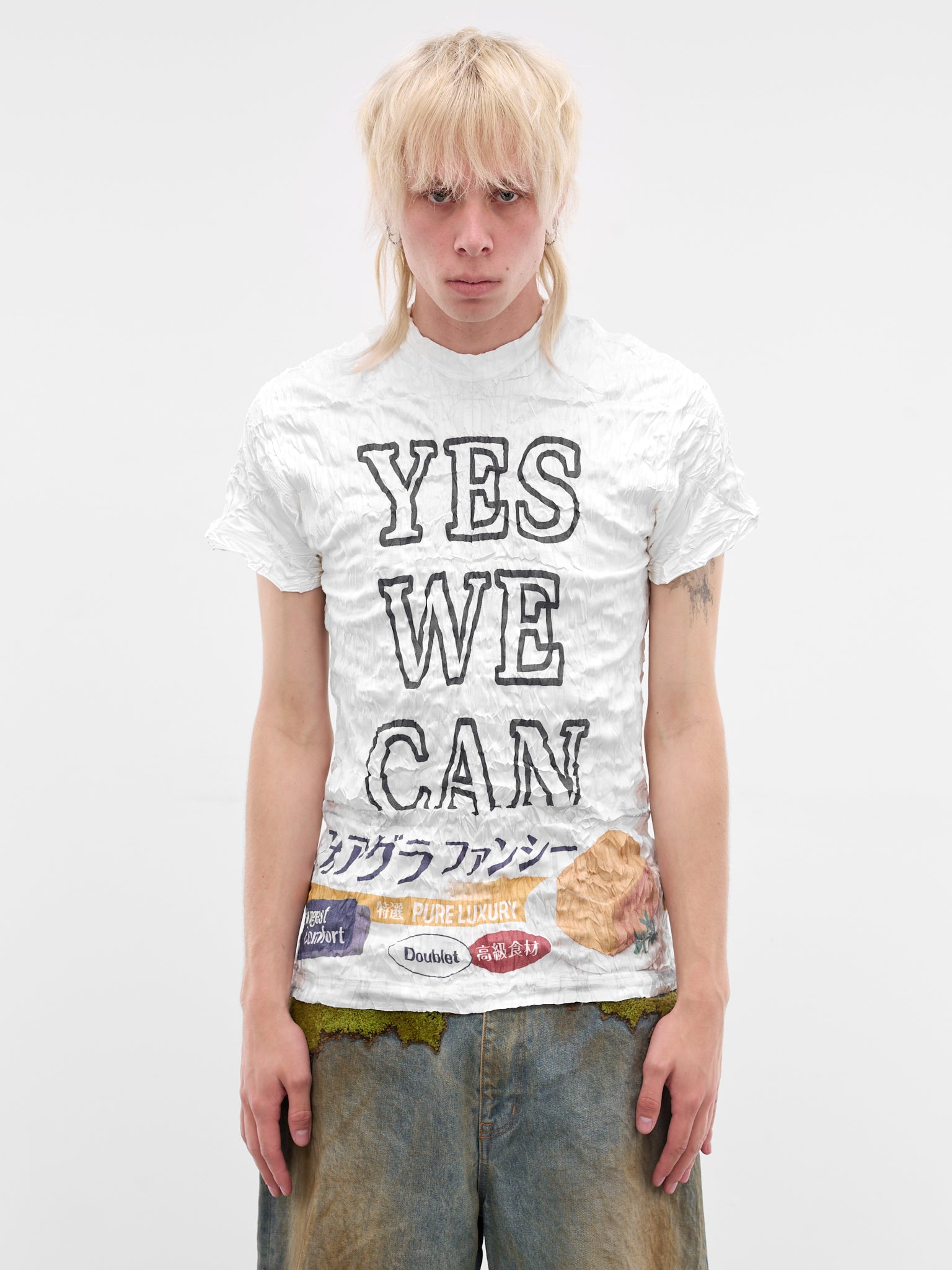 White Foie Gras Can Graphic Tee (26SS31CS425-FOIE-GRAS)