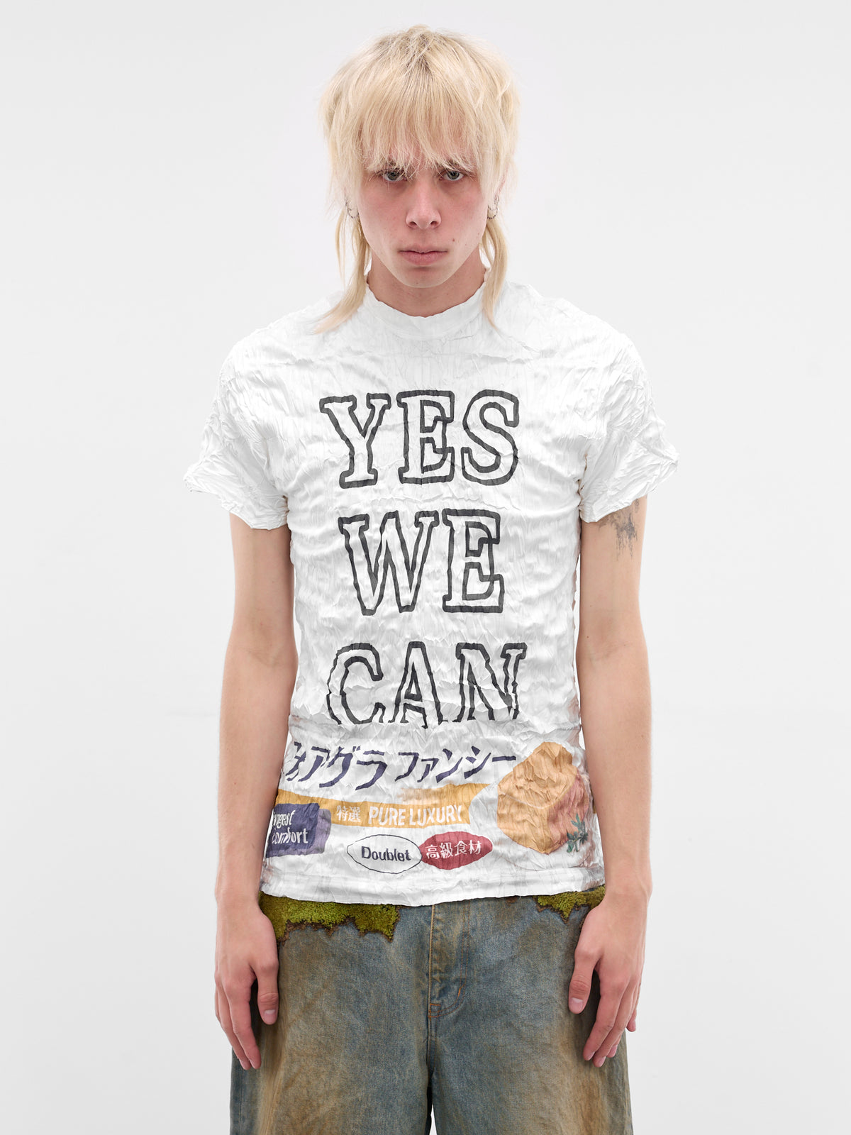 White Foie Gras Can Graphic Tee (26SS31CS425-FOIE-GRAS)