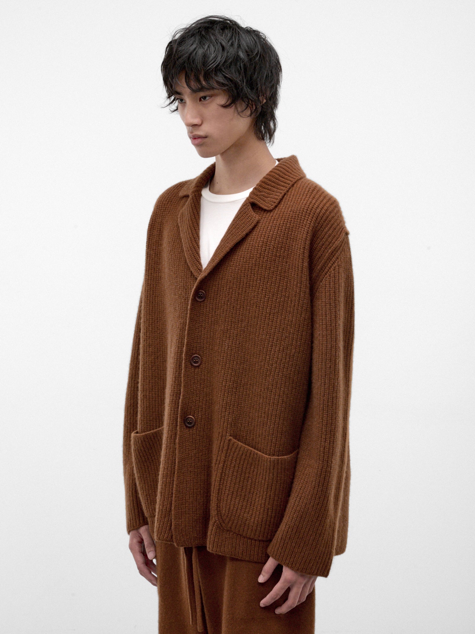 Lindt Wool Relaxed Blazer Cardigan (27HK051-LINDT)
