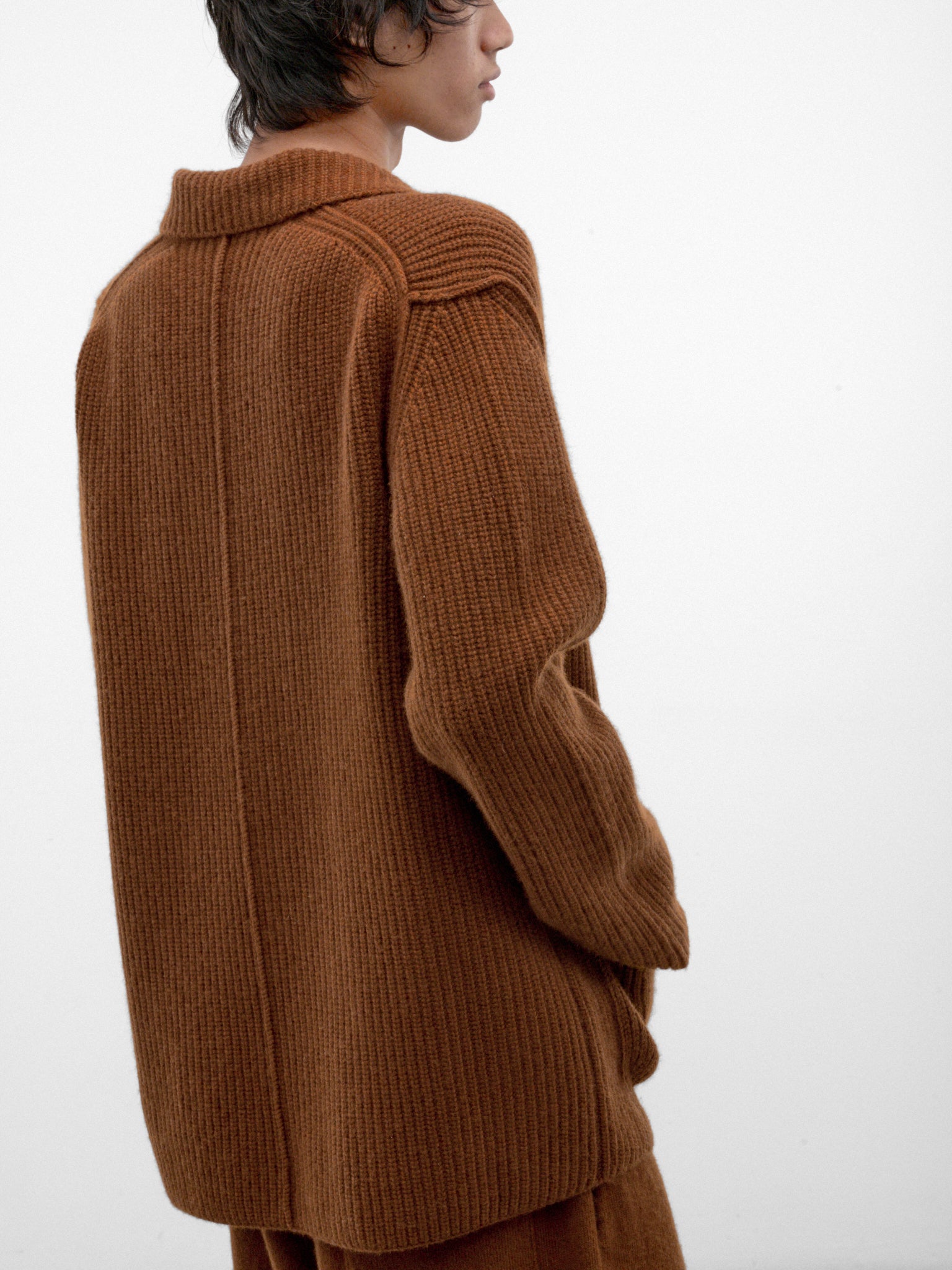 Lindt Wool Relaxed Blazer Cardigan (27HK051-LINDT)
