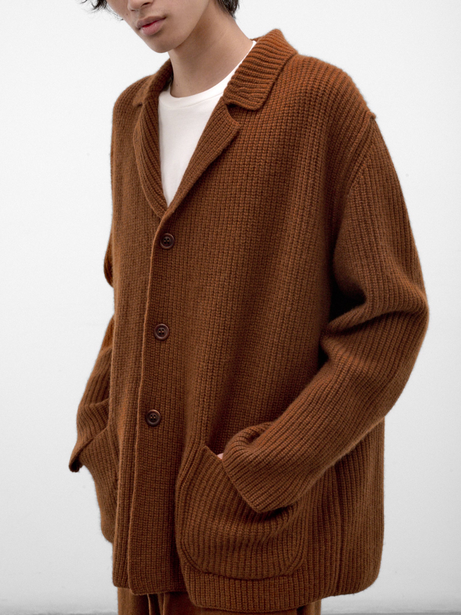 Lindt Wool Relaxed Blazer Cardigan (27HK051-LINDT)