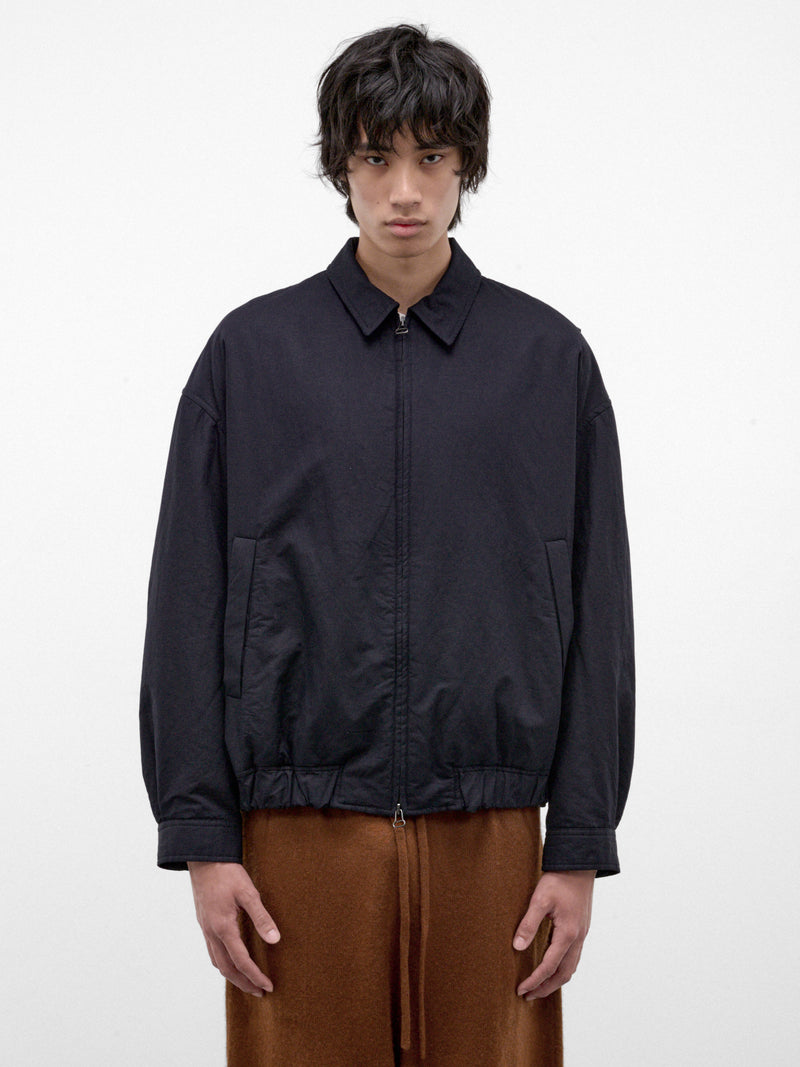 Night Cotton-Linen Zip Jacket (27HV426-NIGHT)