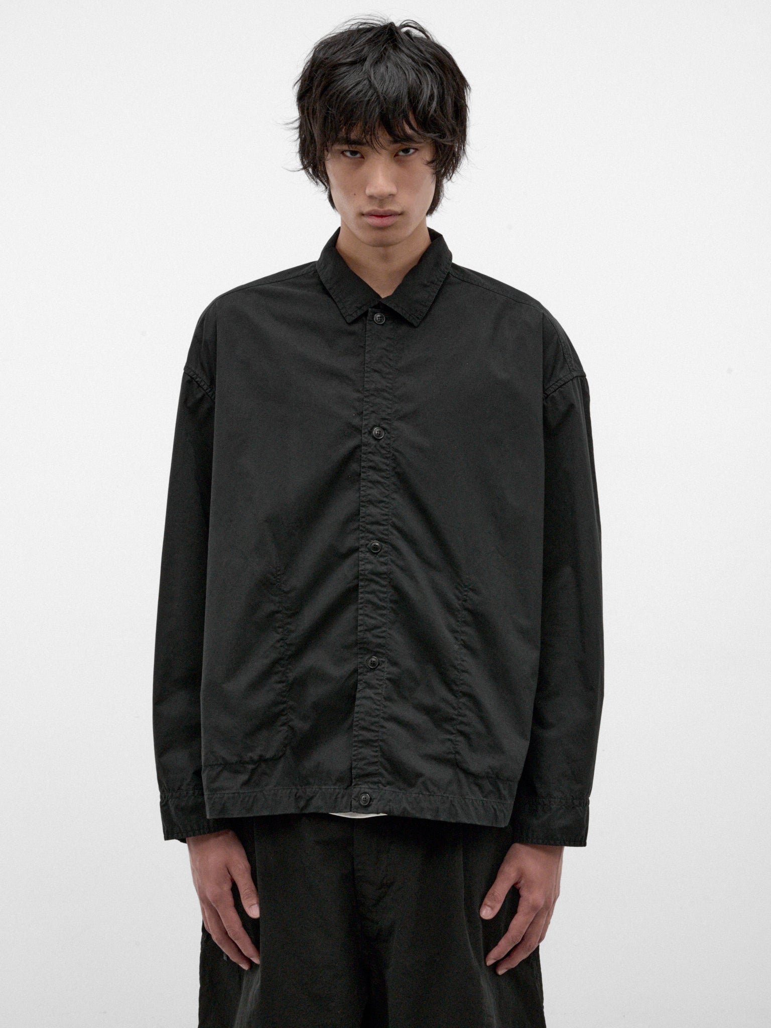 Black Three-Layer Zip Jacket (27HV439-BLACK)