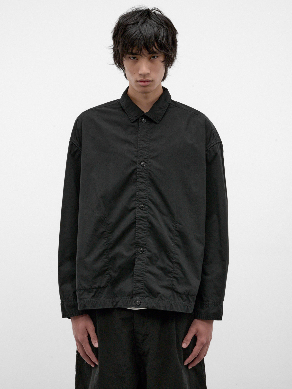 Black Three-Layer Zip Jacket (27HV439-BLACK)