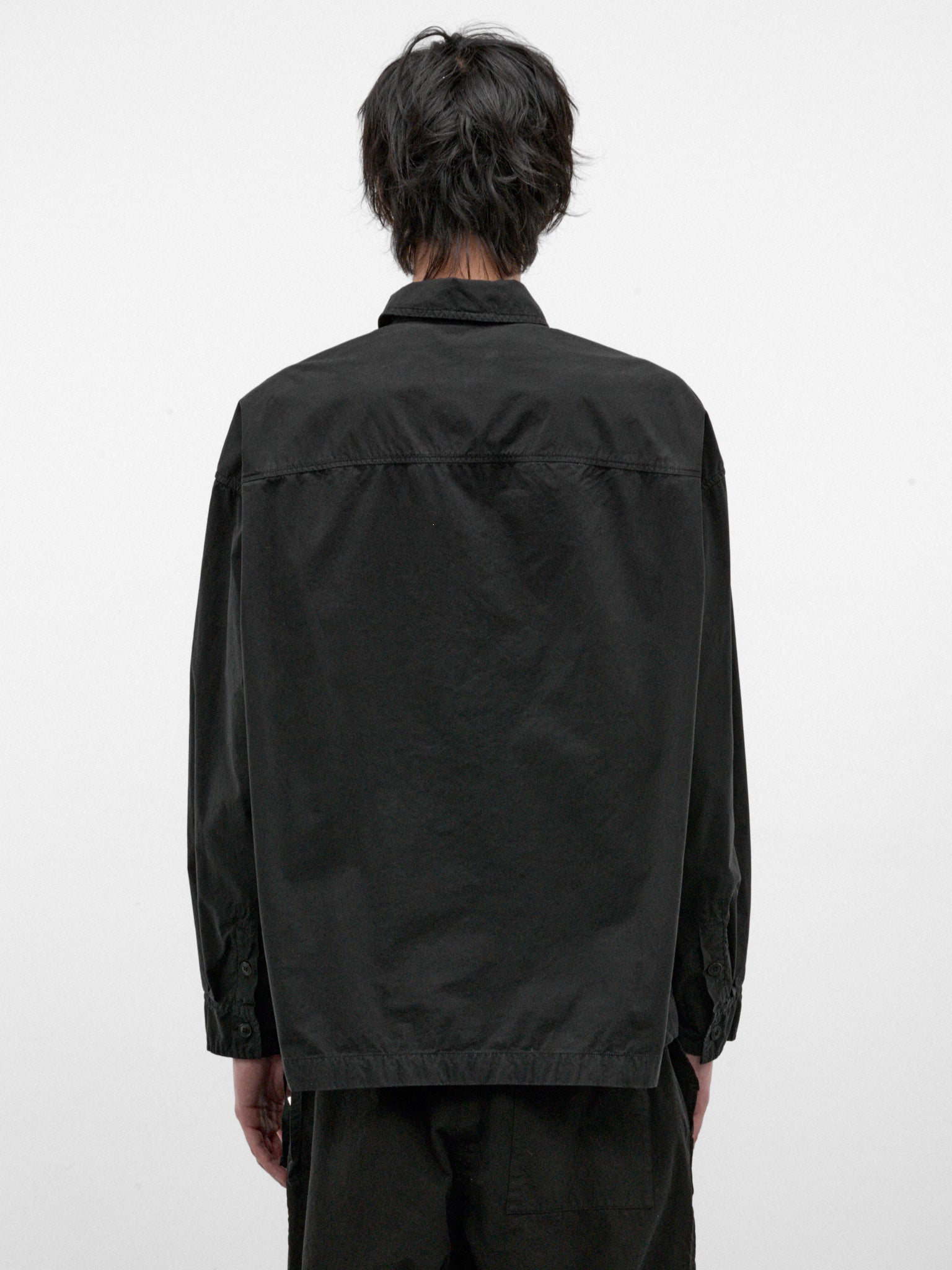 Black Three-Layer Zip Jacket (27HV439-BLACK)