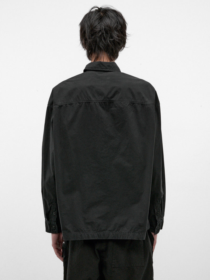 Black Three-Layer Zip Jacket (27HV439-BLACK)
