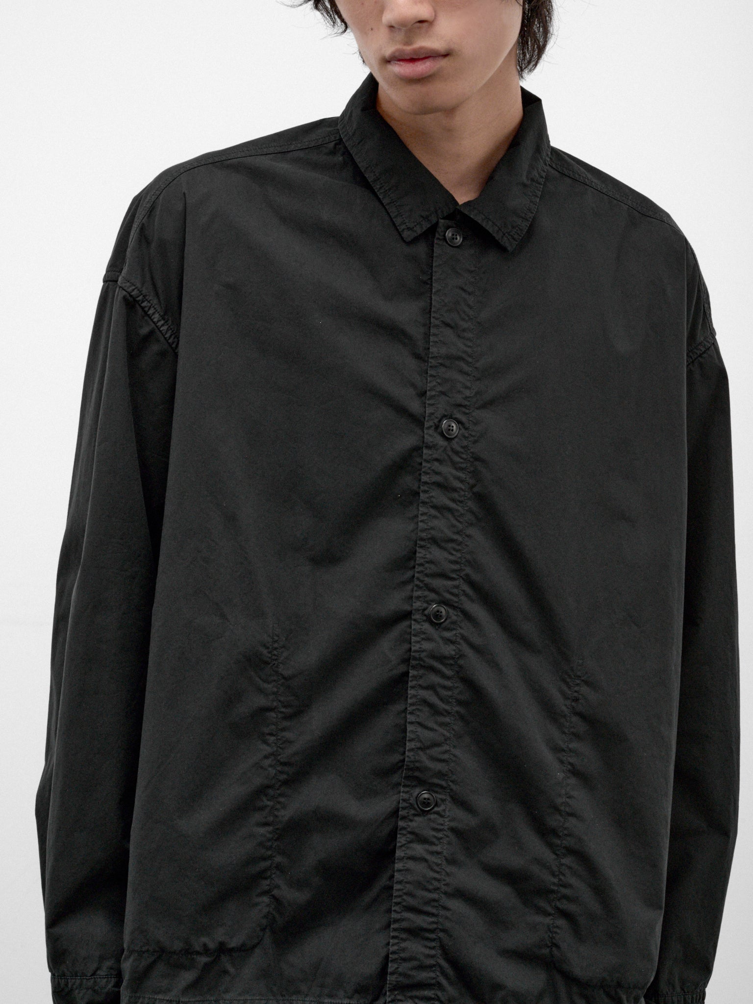 Black Three-Layer Zip Jacket (27HV439-BLACK)