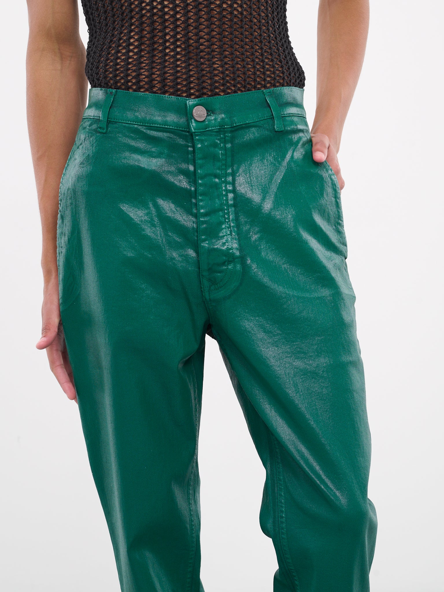 Cruise Trousers (28020034-W00NI-M406-GREEN)