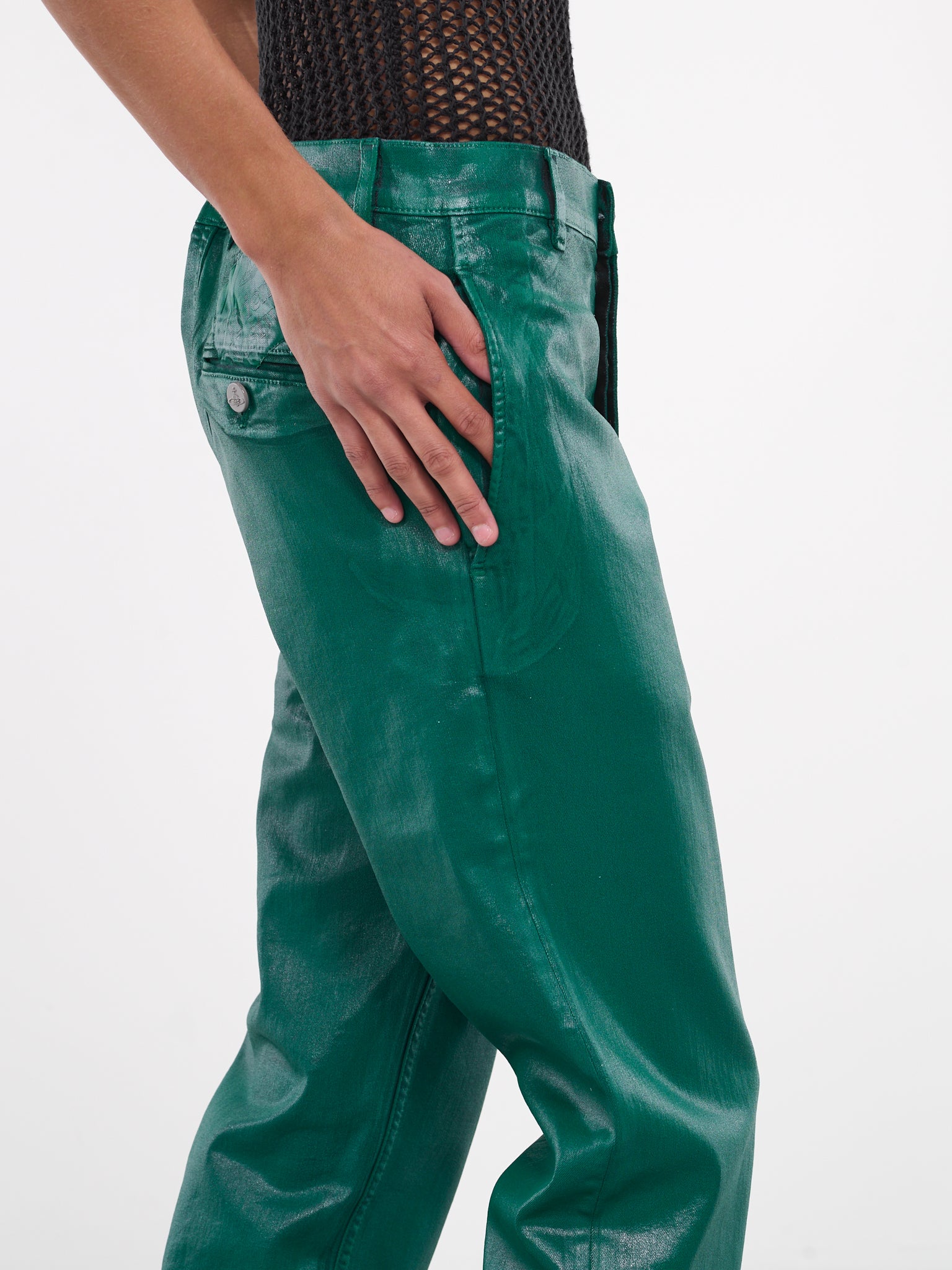 Cruise Trousers (28020034-W00NI-M406-GREEN)