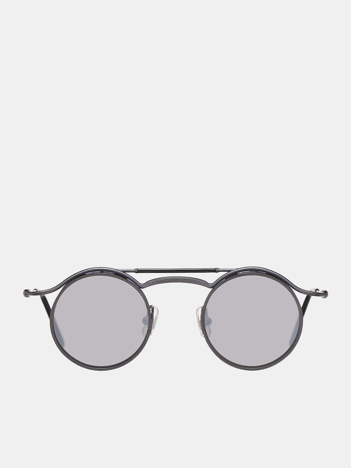 2903H Matte Black Sunglasses (2903H-MATTE-BLACK-SILVER-MIRRO)