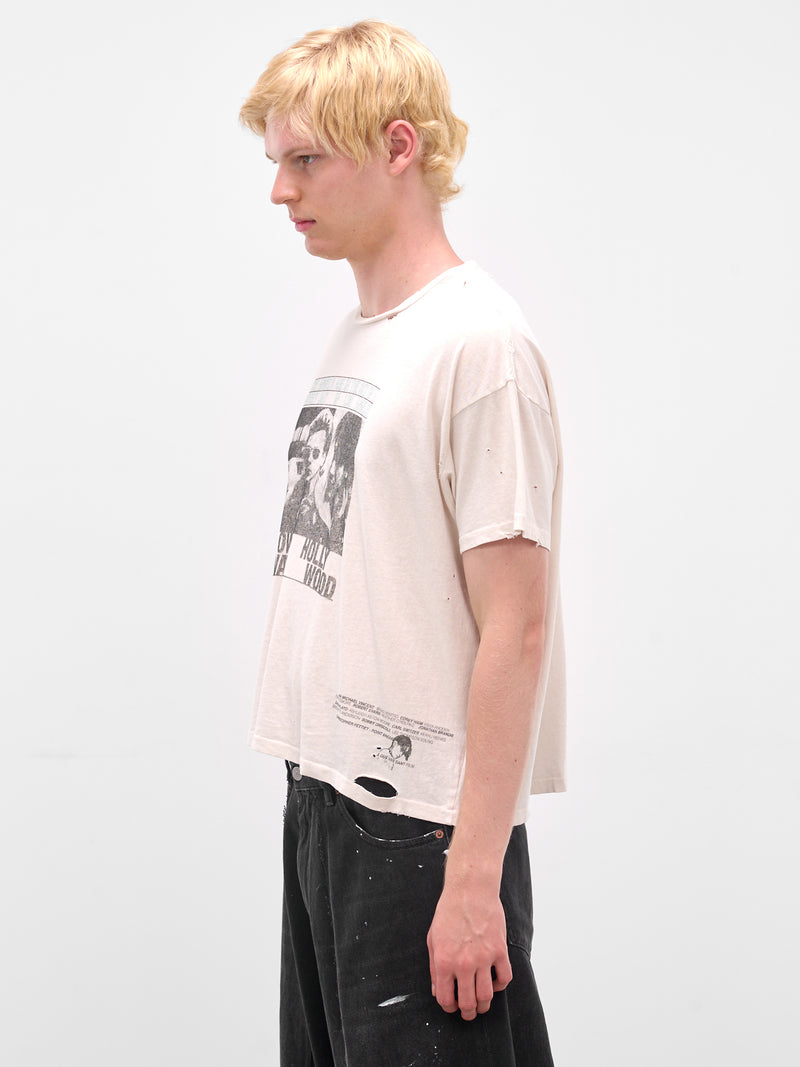 Cream 'Lost Angels' Graphic Tee (2U0010Q3009VWT-CREAM)