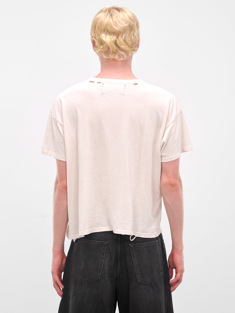 Cream 'Lost Angels' Graphic Tee (2U0010Q3009VWT-CREAM)