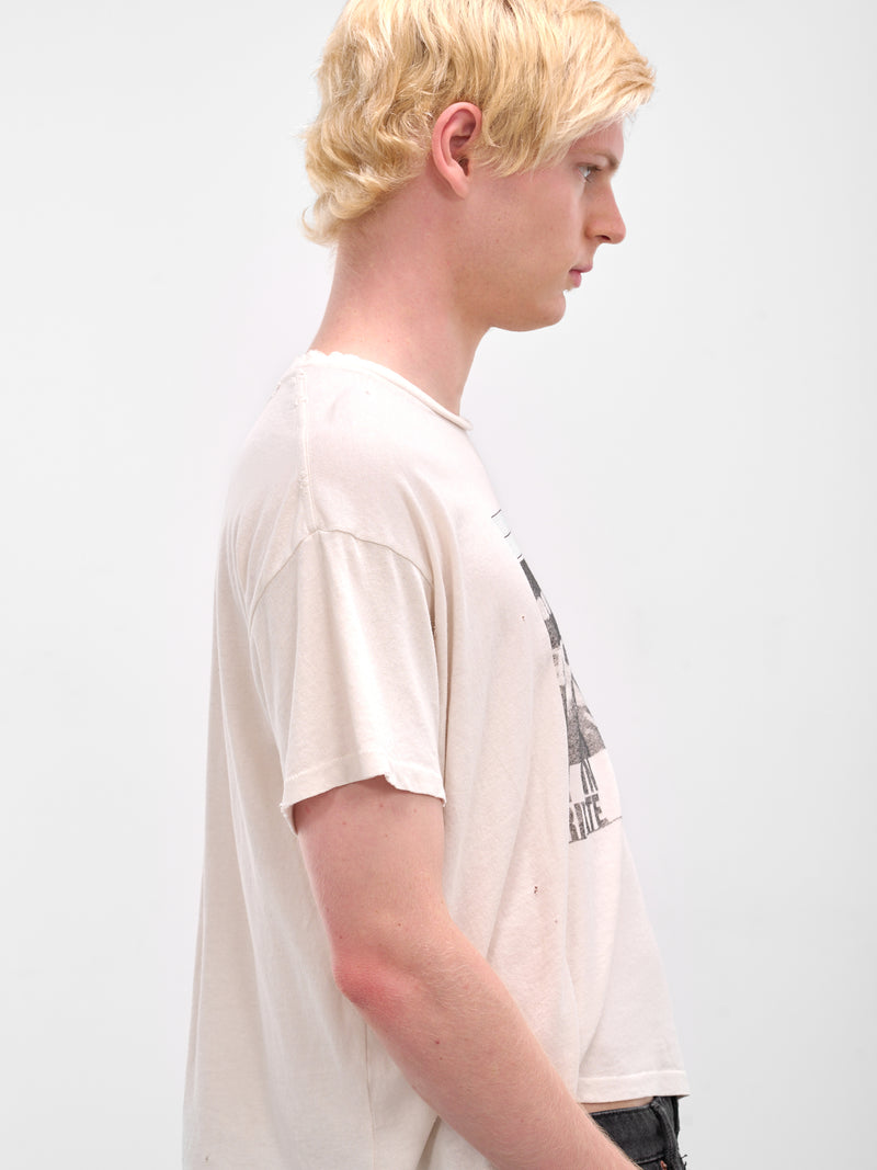 Cream 'Lost Angels' Graphic Tee (2U0010Q3009VWT-CREAM)