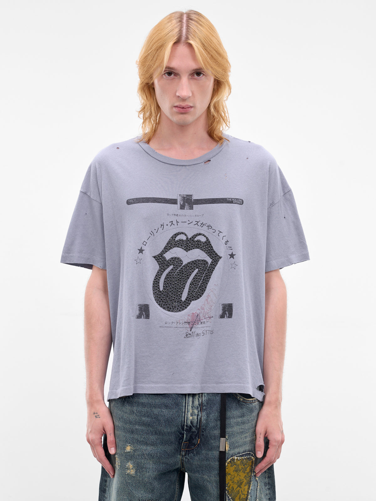 Paly x Rolling Stones Japan Tour Tee (2U003Q201-BLUE)