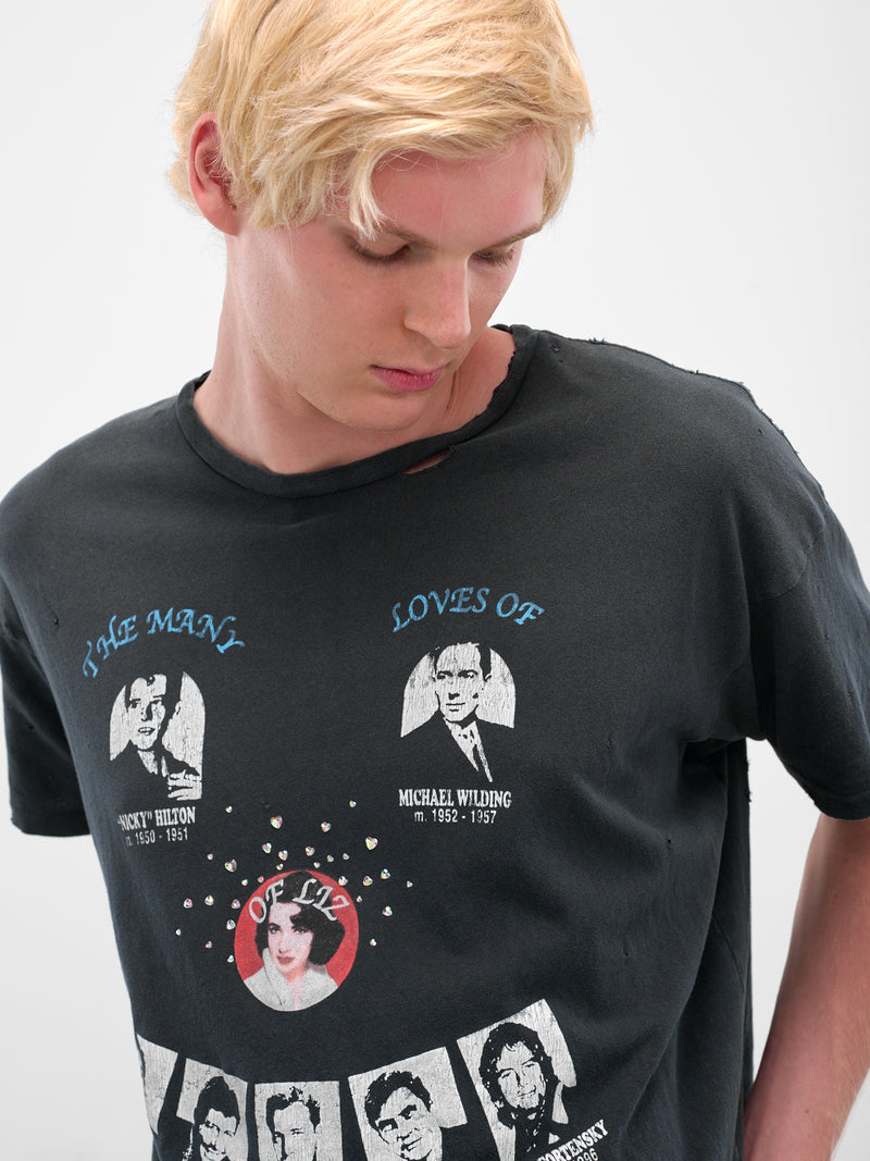 Black 'Loves Of Liz' Graphic Tee (2U003Q3009VBK-BLACK)