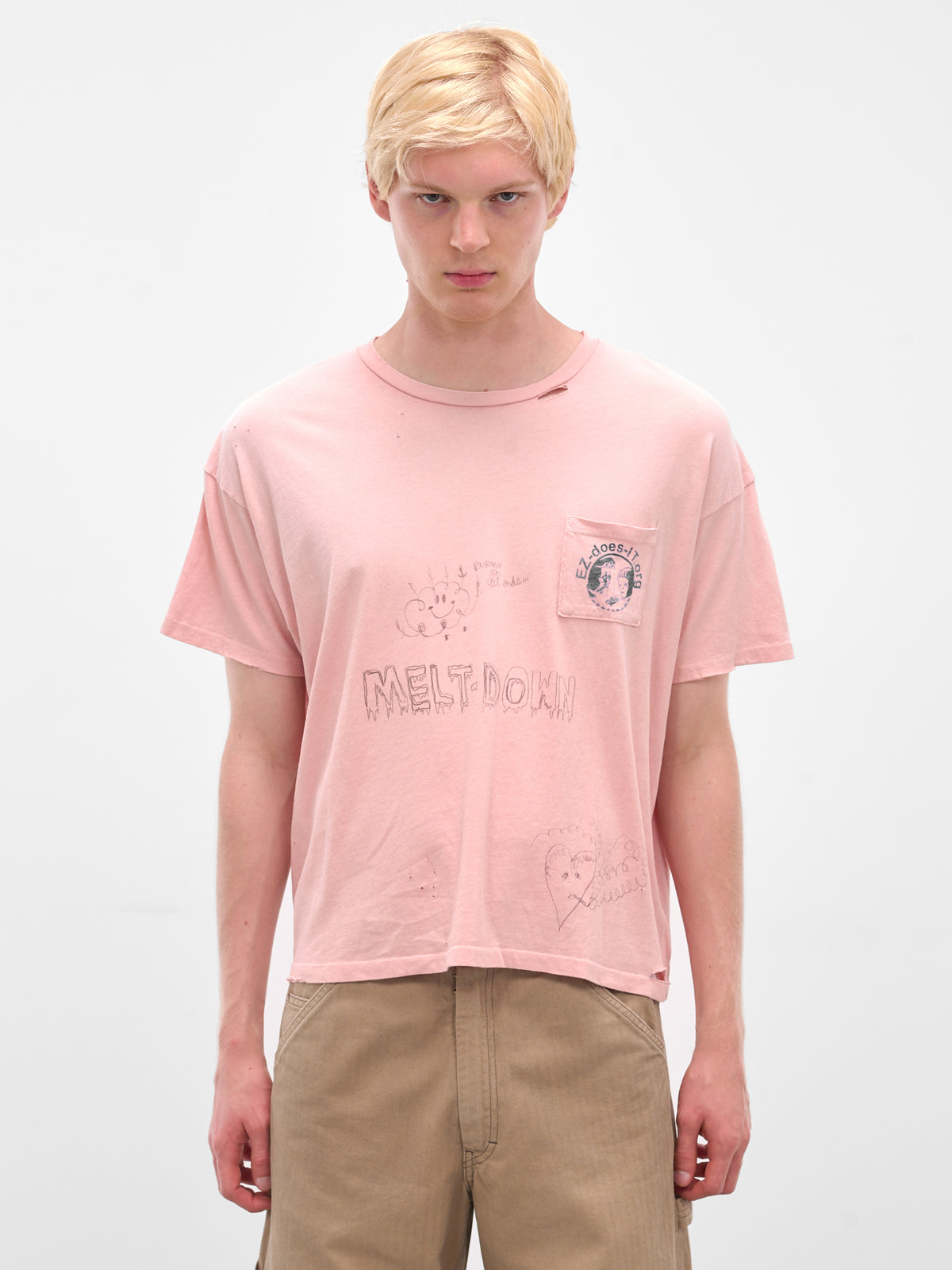 Pink 'Bad Romance' Pocket Tee (2U005Q3009PNK-PINK)