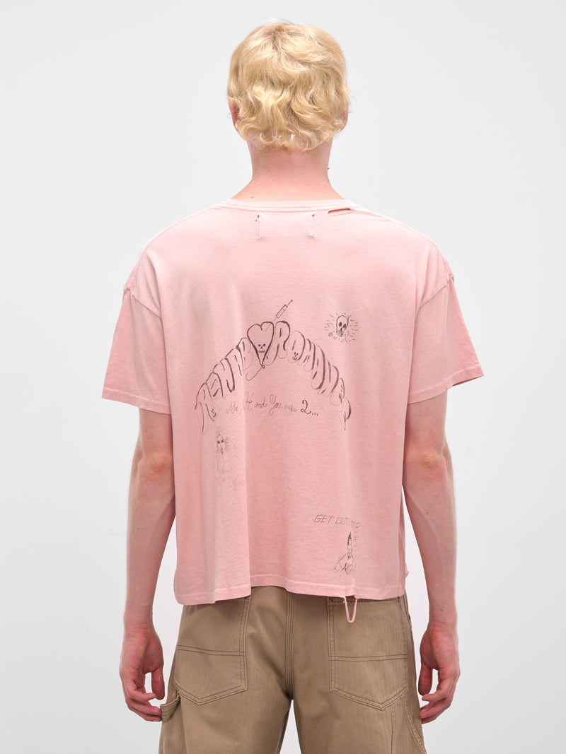 Pink 'Bad Romance' Pocket Tee (2U005Q3009PNK-PINK)