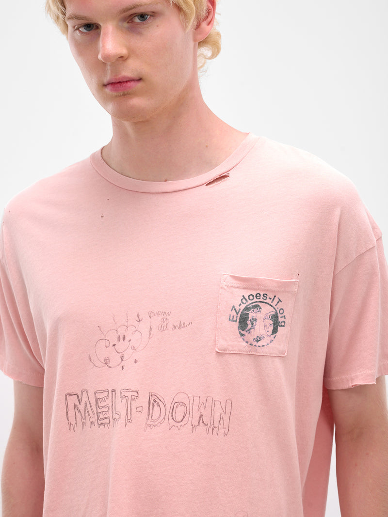 Pink 'Bad Romance' Pocket Tee (2U005Q3009PNK-PINK)