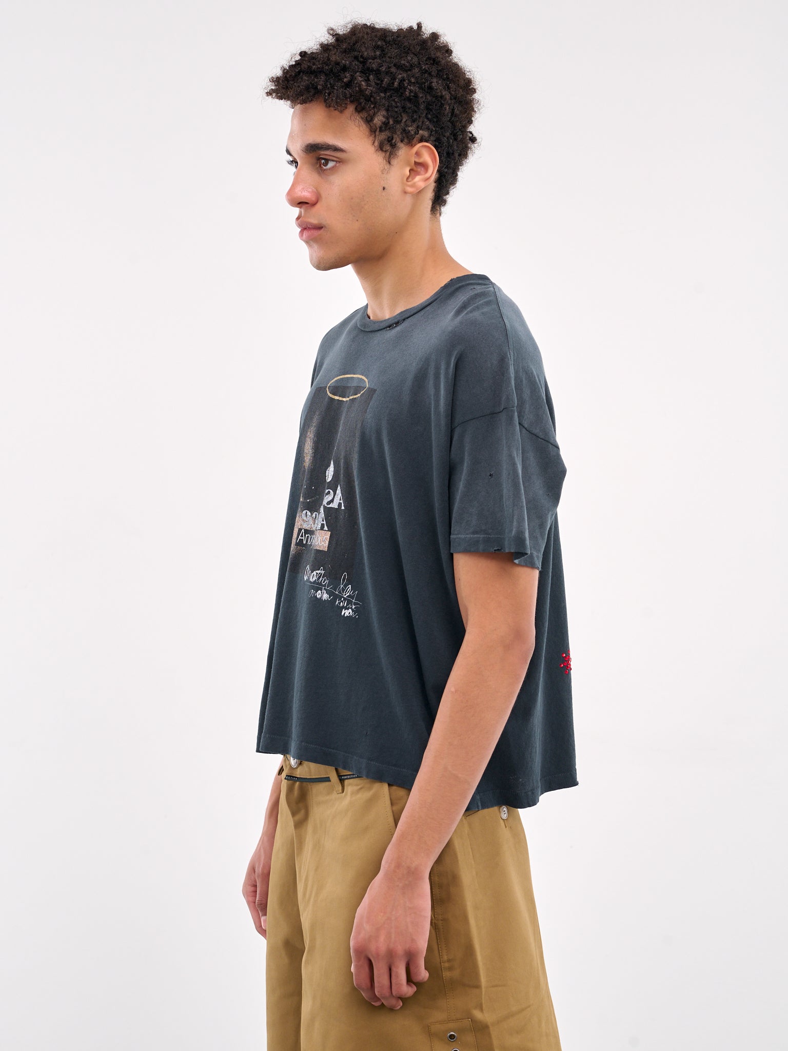 Ask Alice Tee (2U007Q1008VBK-VINTAGE-BLACK)