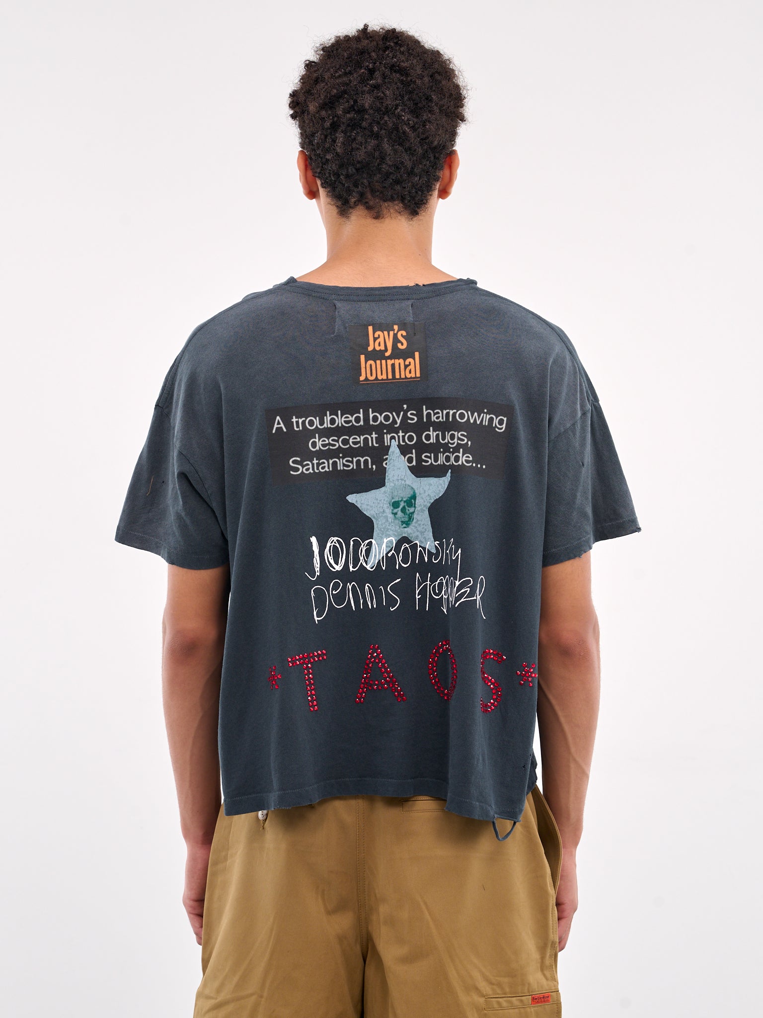 Ask Alice Tee (2U007Q1008VBK-VINTAGE-BLACK)
