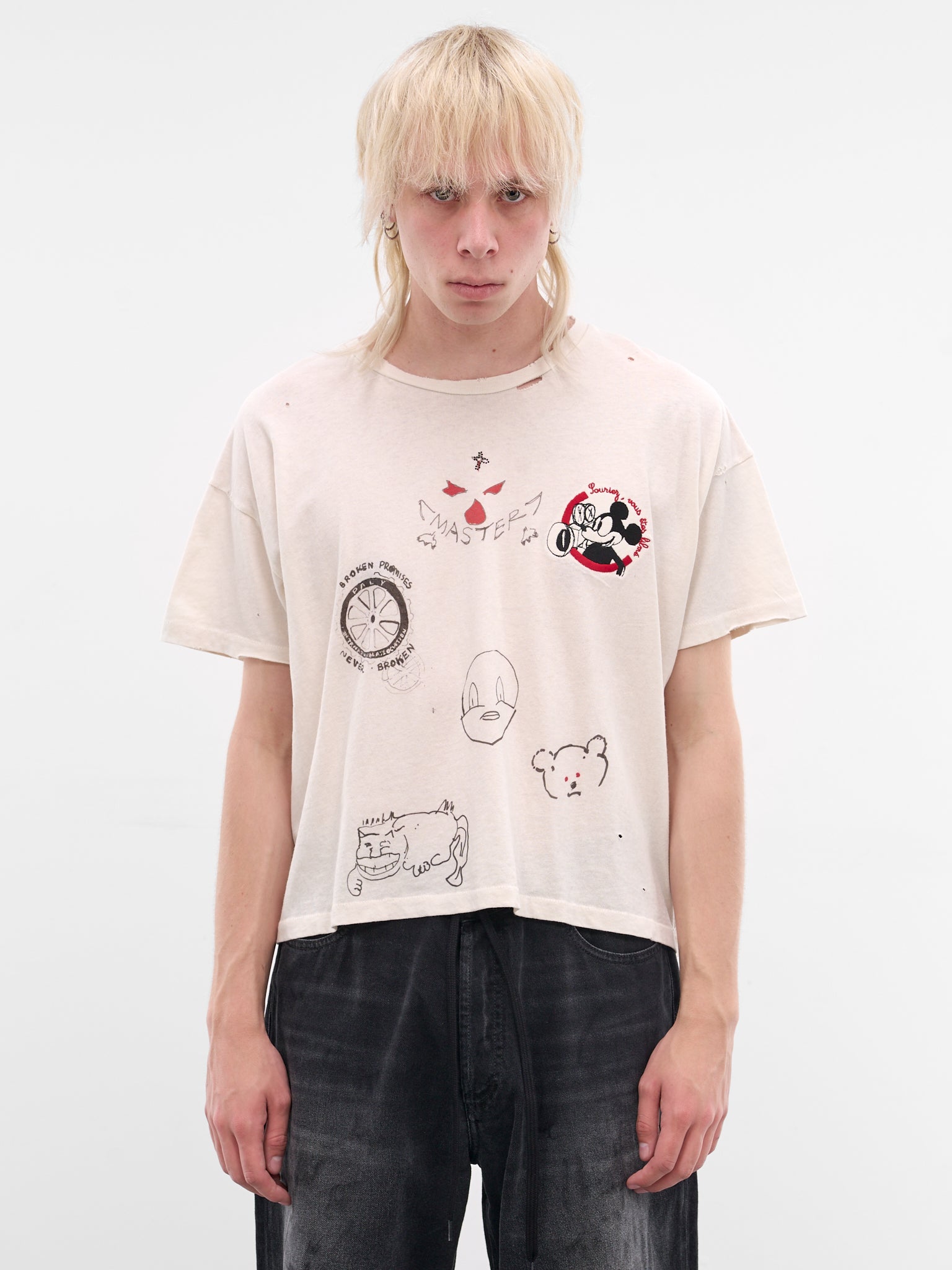 Signature T-Shirt (2U007Q1010VWT-WHITE)