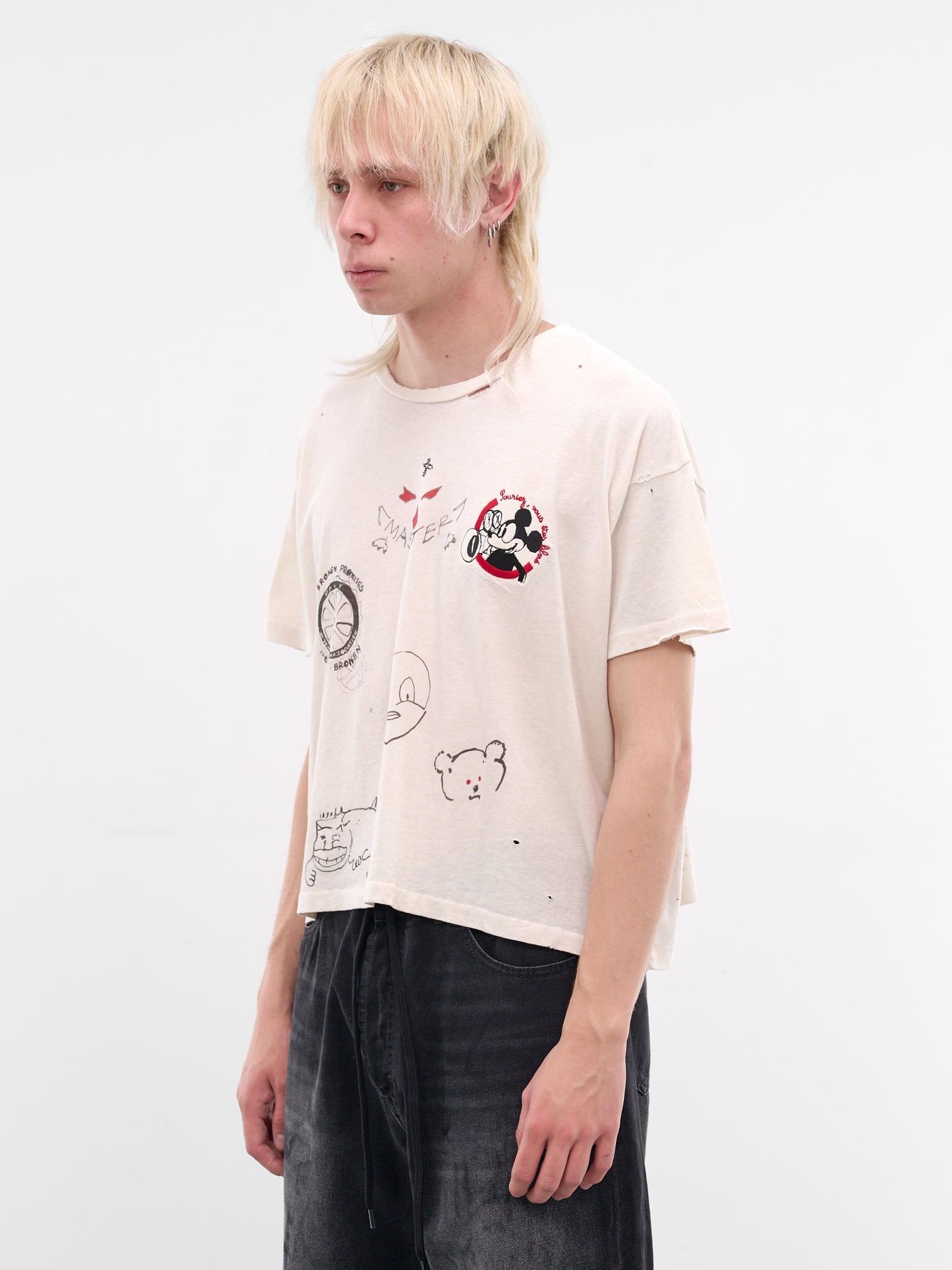 Signature T-Shirt (2U007Q1010VWT-WHITE)