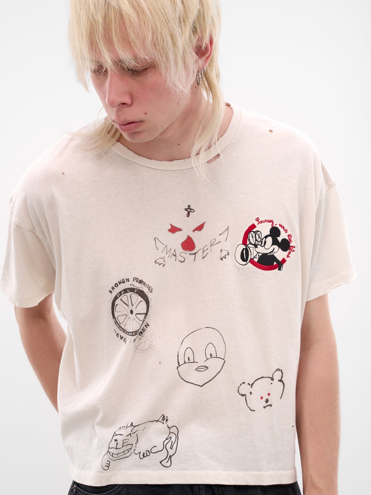 Signature T-Shirt (2U007Q1010VWT-WHITE)