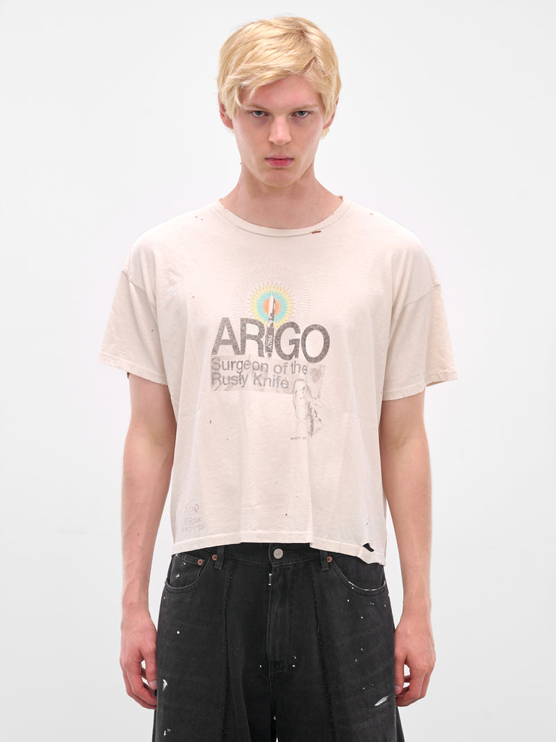 Cream 'Arigo' Graphic Tee (2U009Q3009VWT-CREAM)