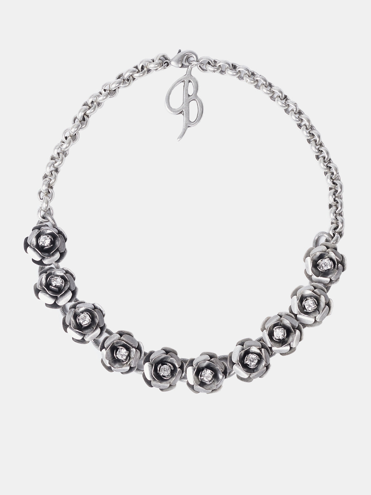 BLUMARINE Rose Choker | H.Lorenzo - front