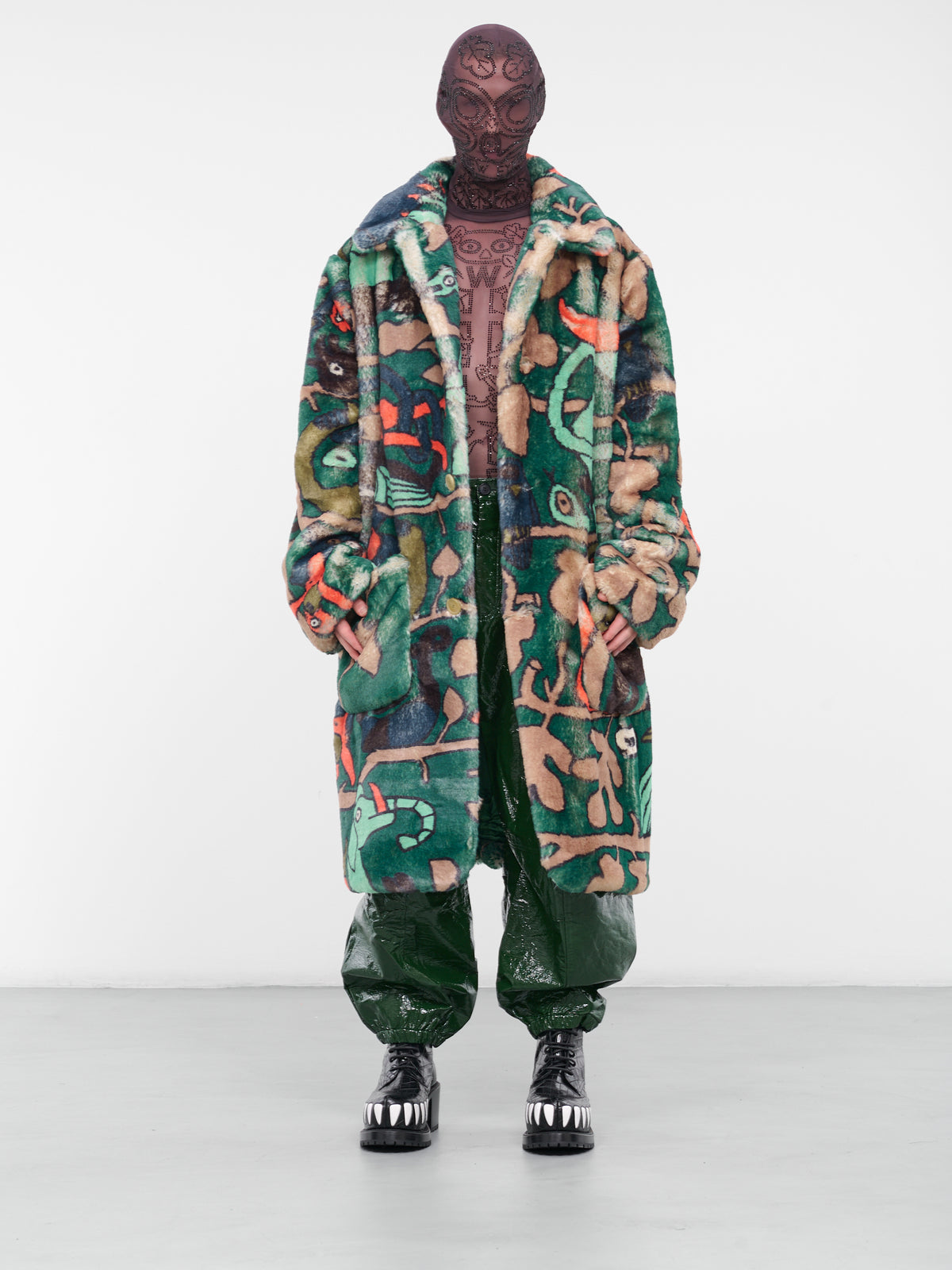 Hyper Bear Boots in Black Walter Van Beirendonck