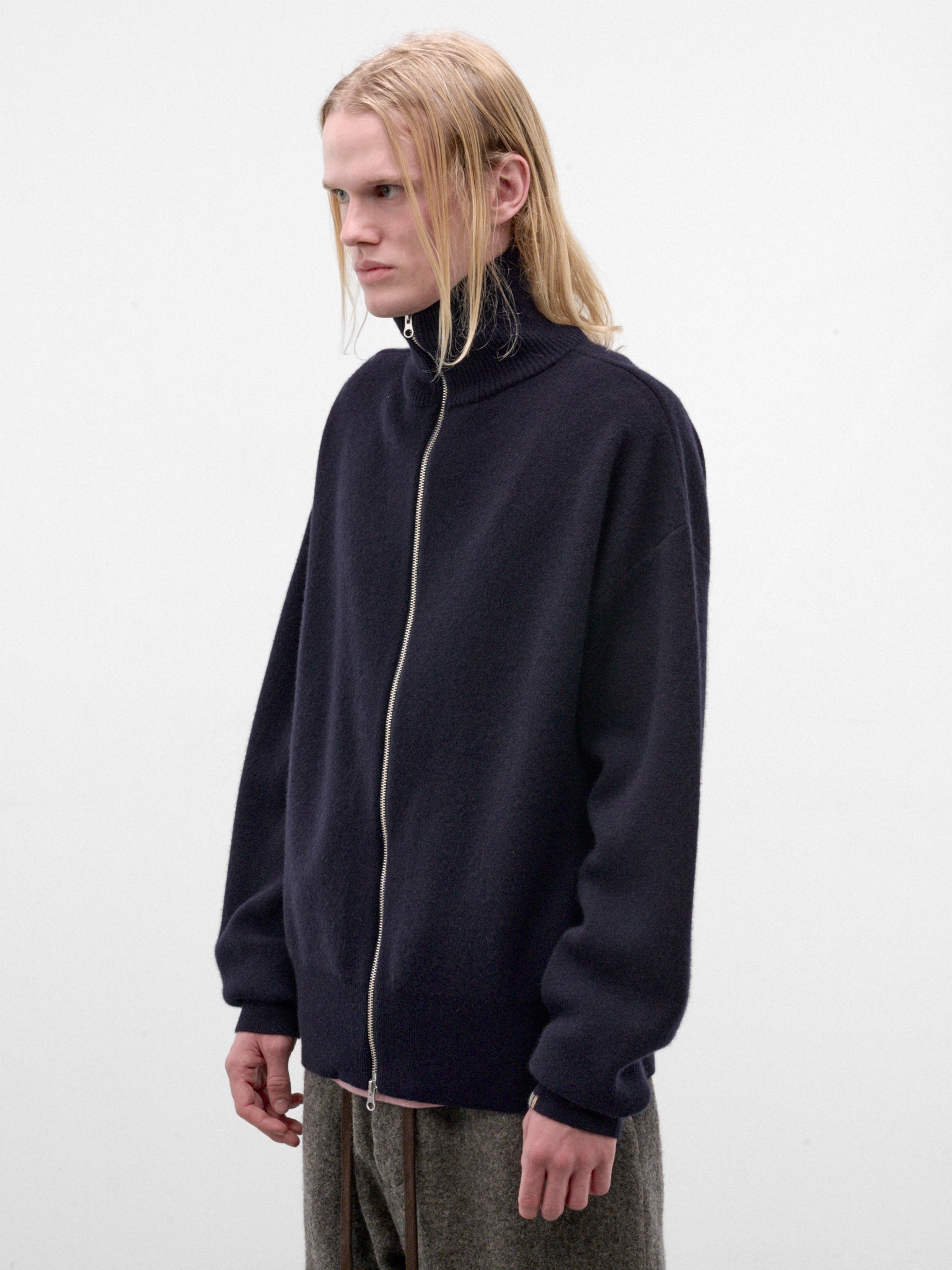 Navy Cashmere Xtra Out Jacket (319-XTRA-OUT-NAVY)
