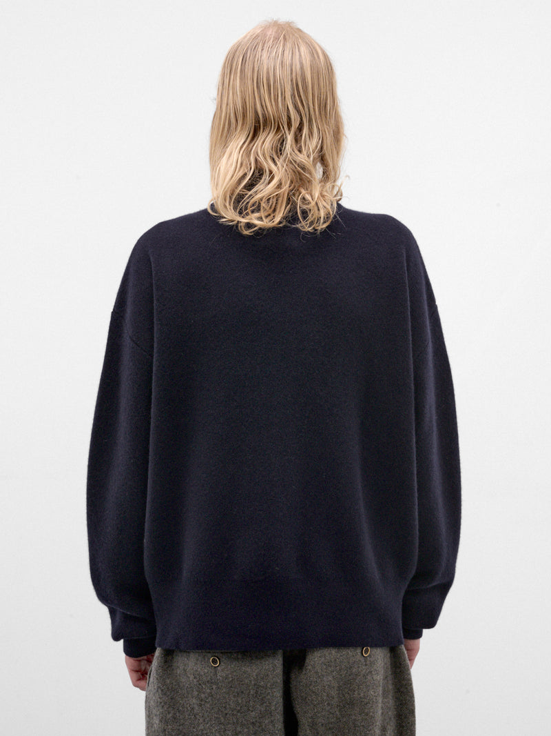 Navy Cashmere Xtra Out Jacket (319-XTRA-OUT-NAVY)