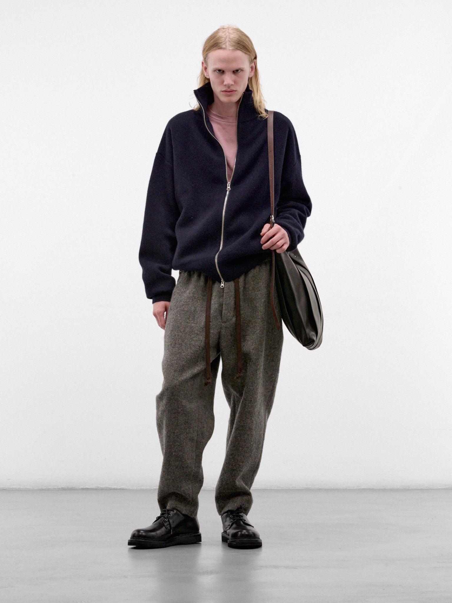 Navy Cashmere Xtra Out Jacket (319-XTRA-OUT-NAVY)