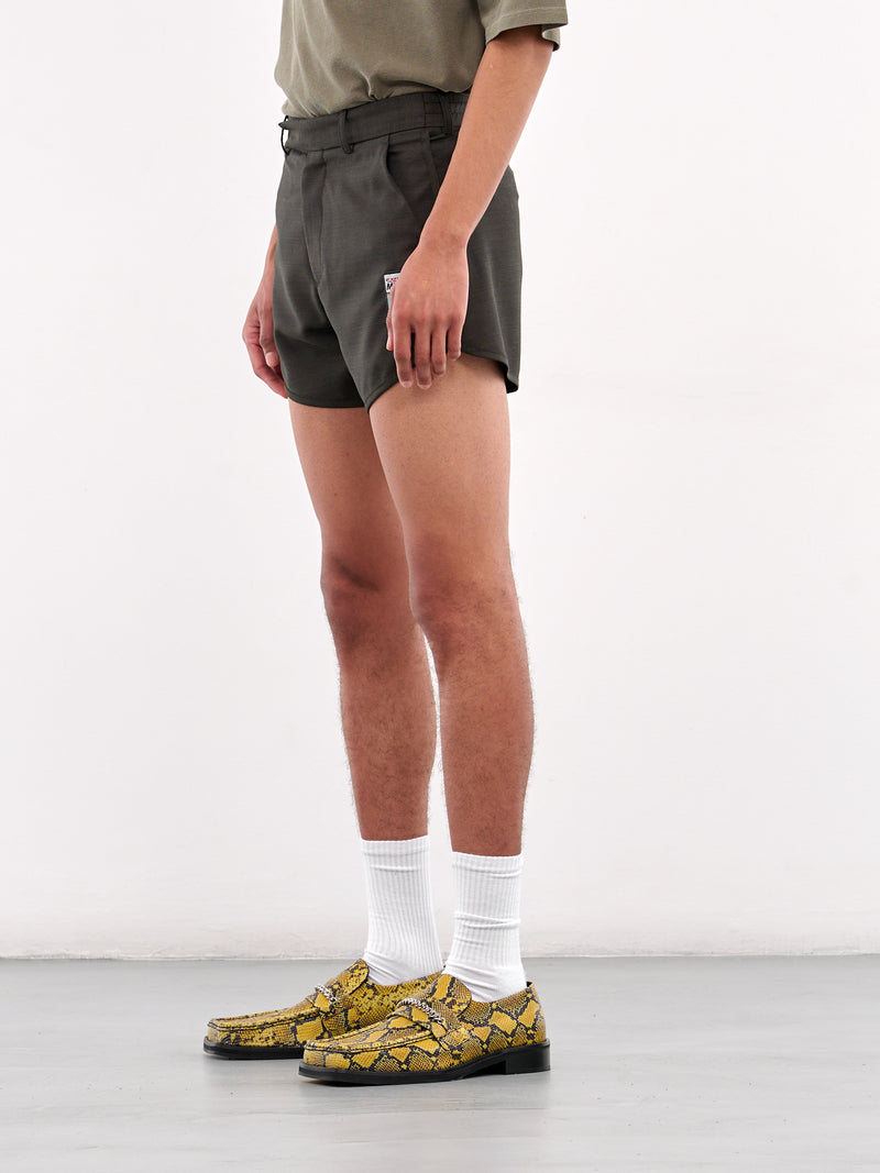 Tailored Gym Shorts (323WT10414-GREEN)