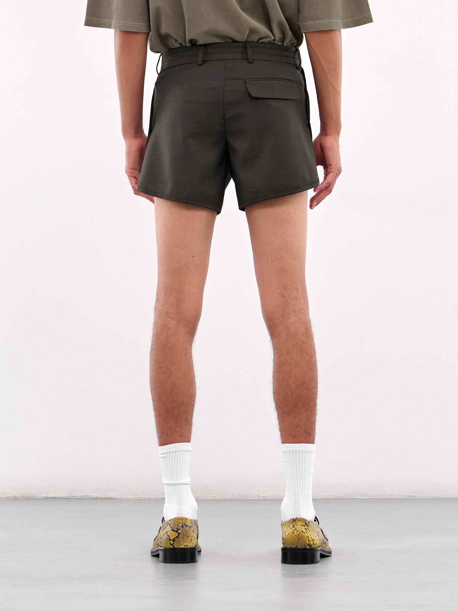 Tailored Shorts (323WT10414-GREEN)