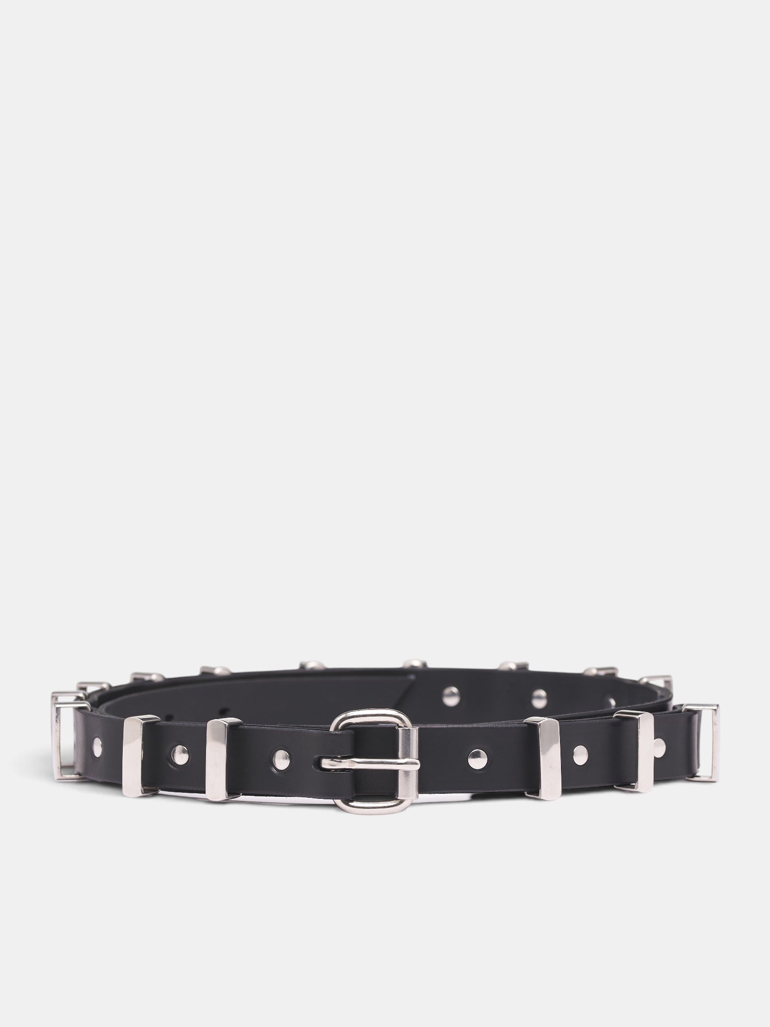 Black Leather Armature Belt (33-ARMATURE-BELT-BLACK)