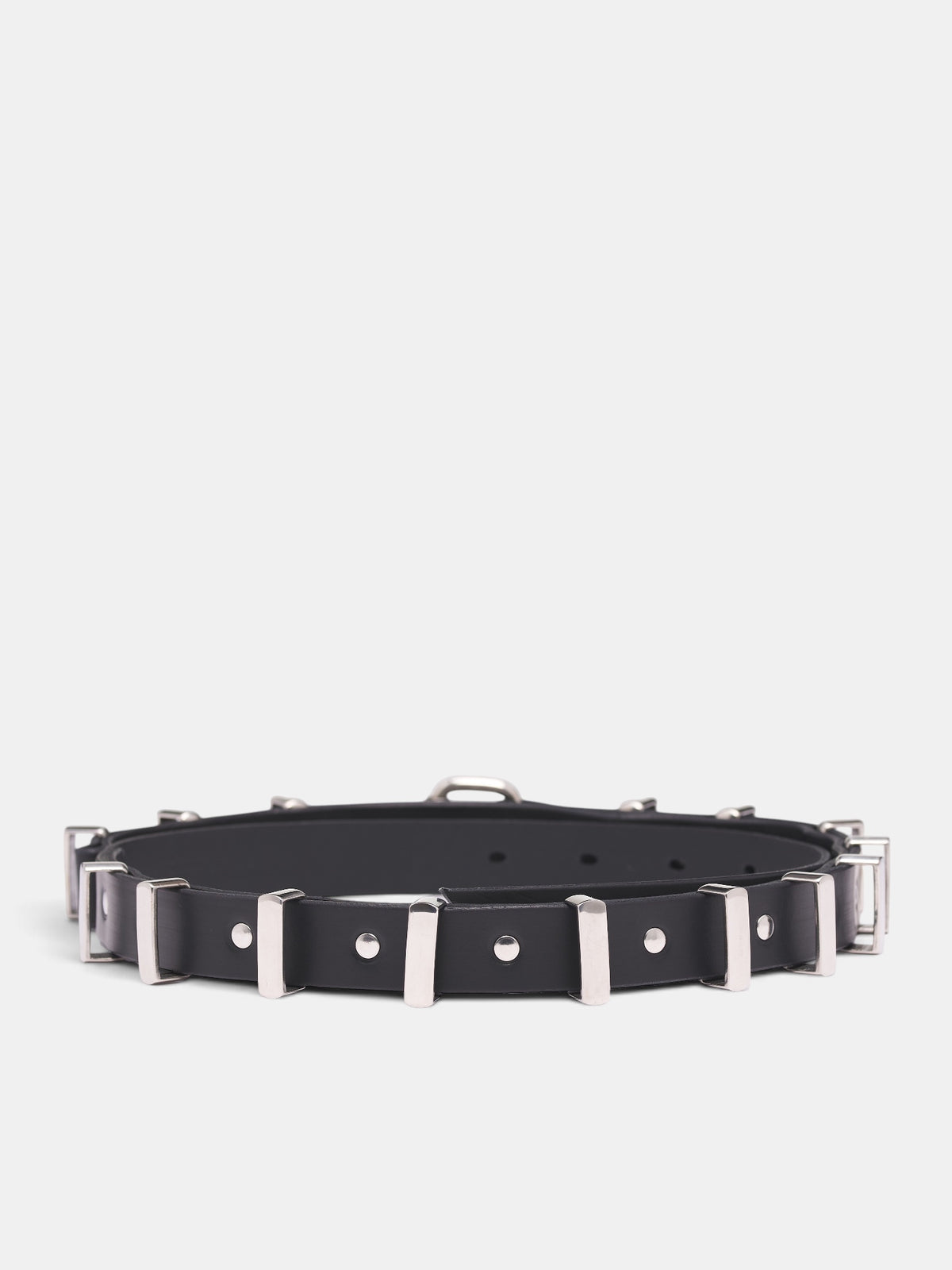 Black Leather Armature Belt (33-ARMATURE-BELT-BLACK)