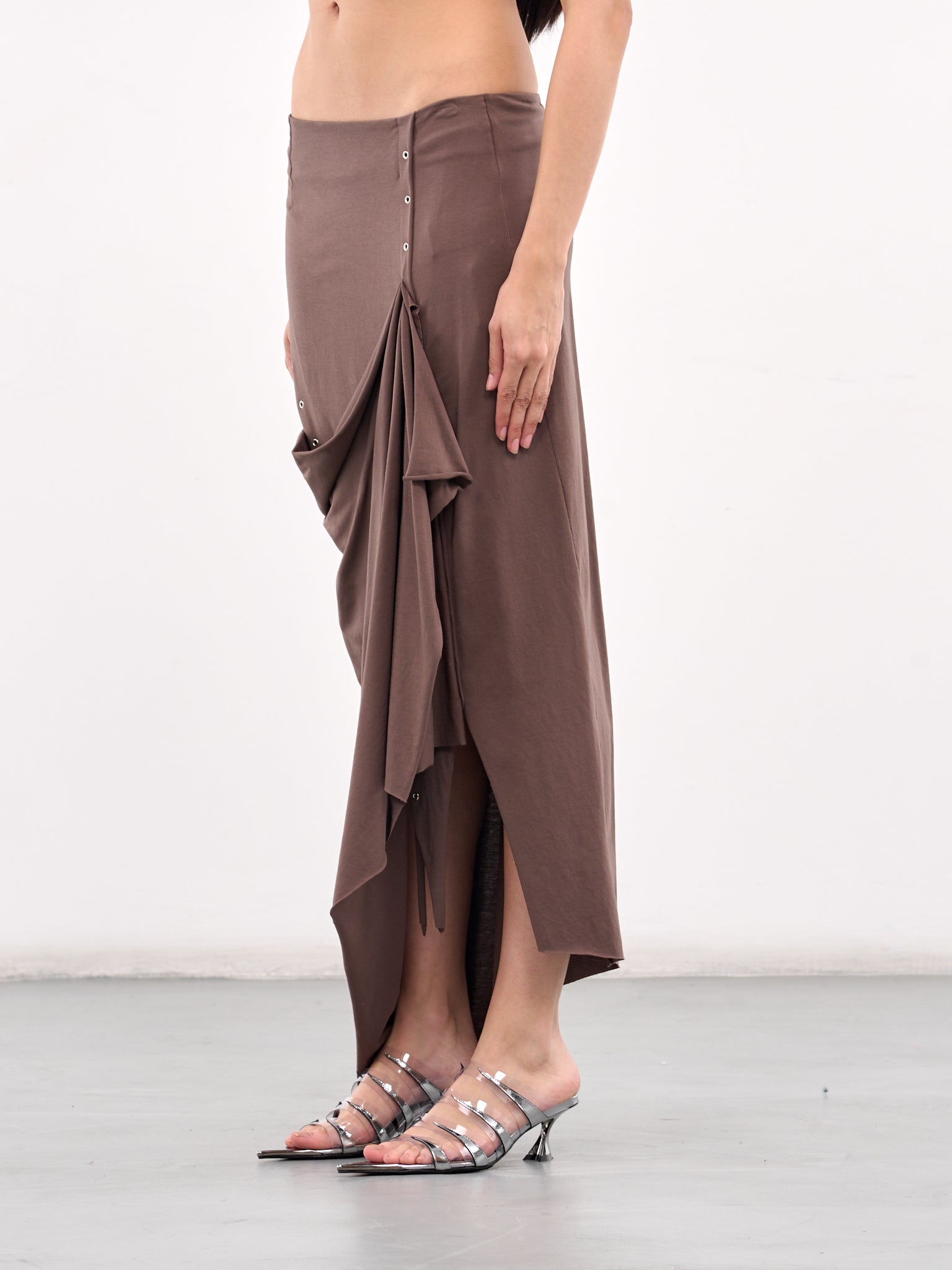 Robyn Eyelet Skirt (331-350-ROBYN-BROWN)